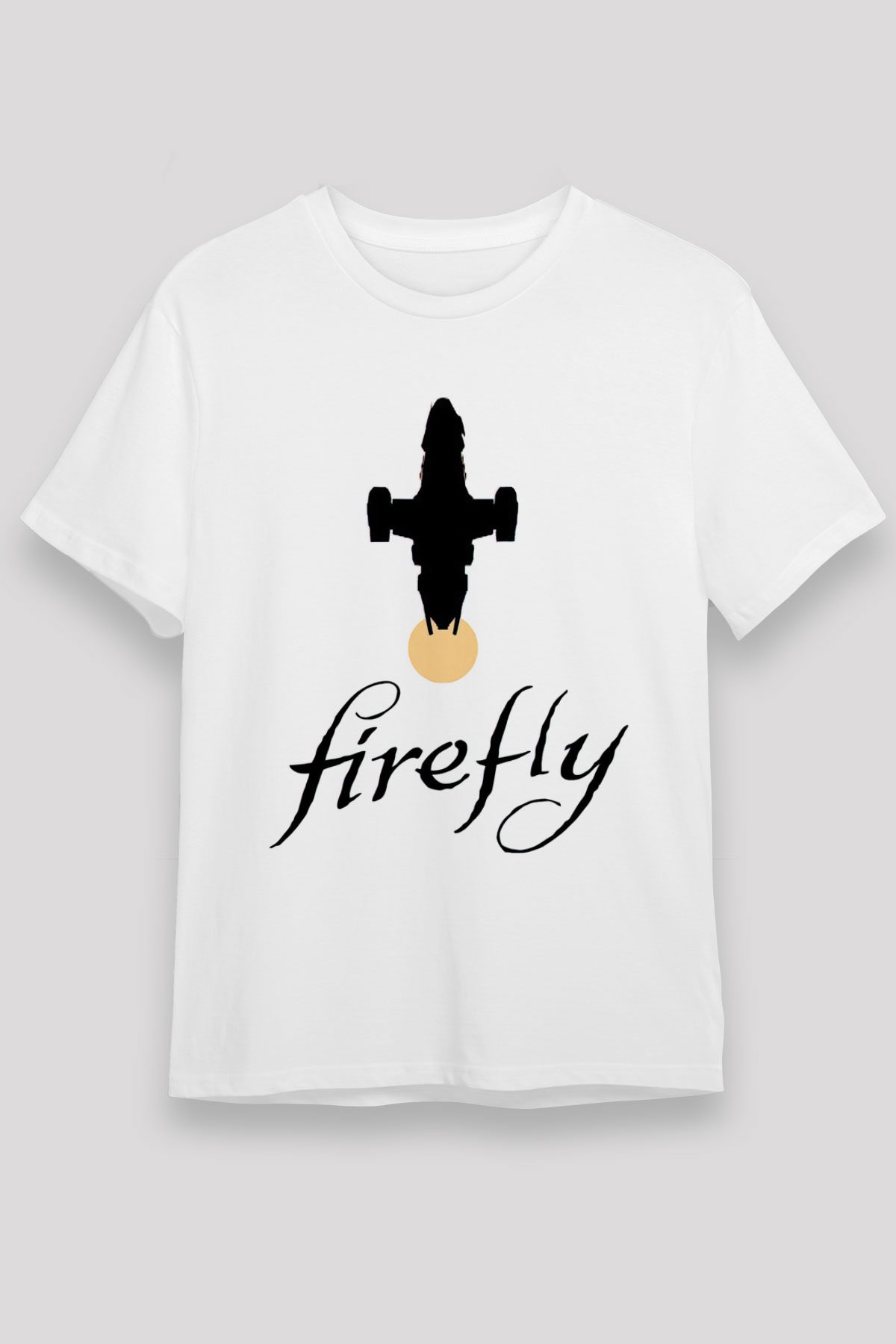 Firefly Beyaz Unisex Tişört T-Shirt