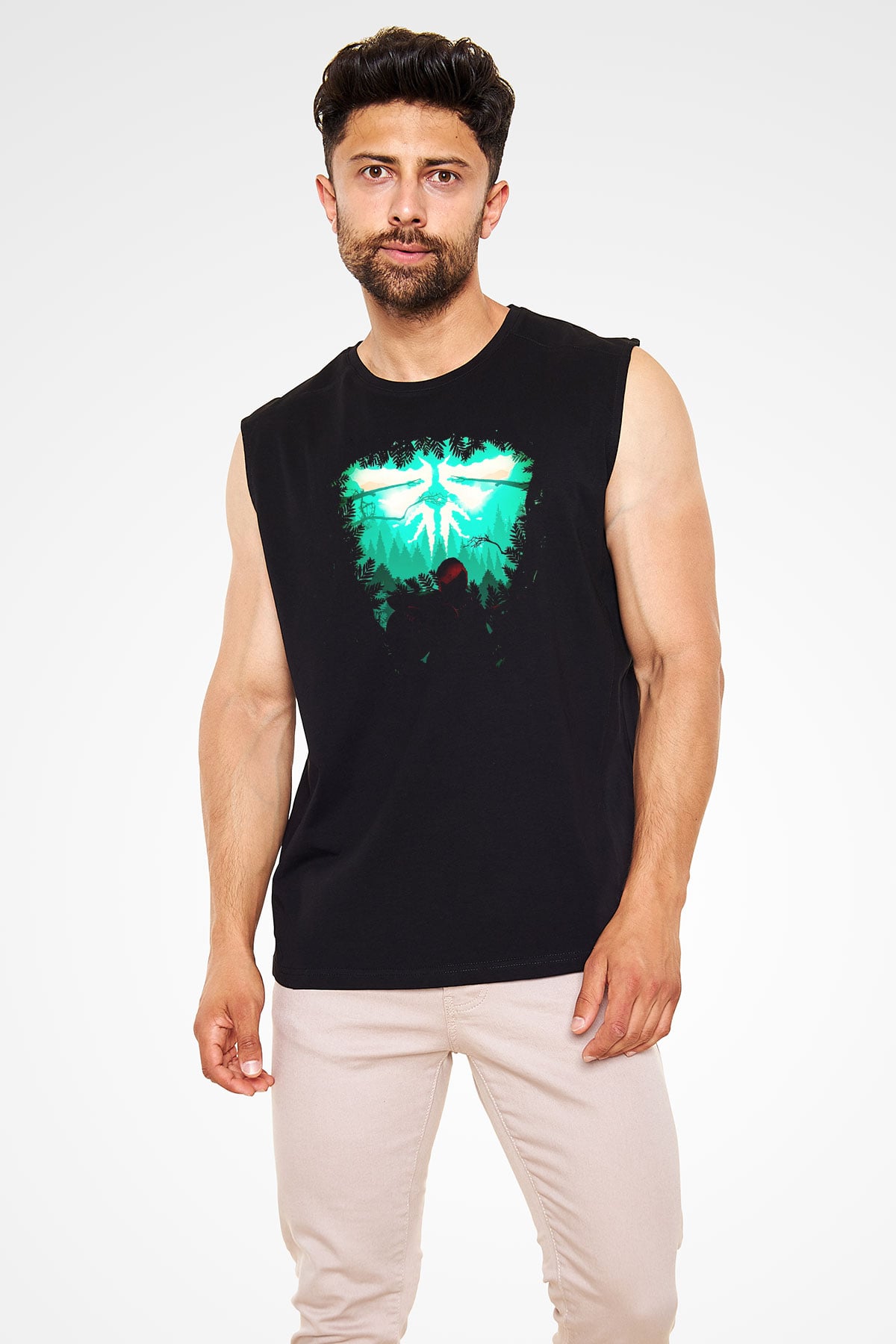 Firefly Siyah Unisex Kolsuz Tişört