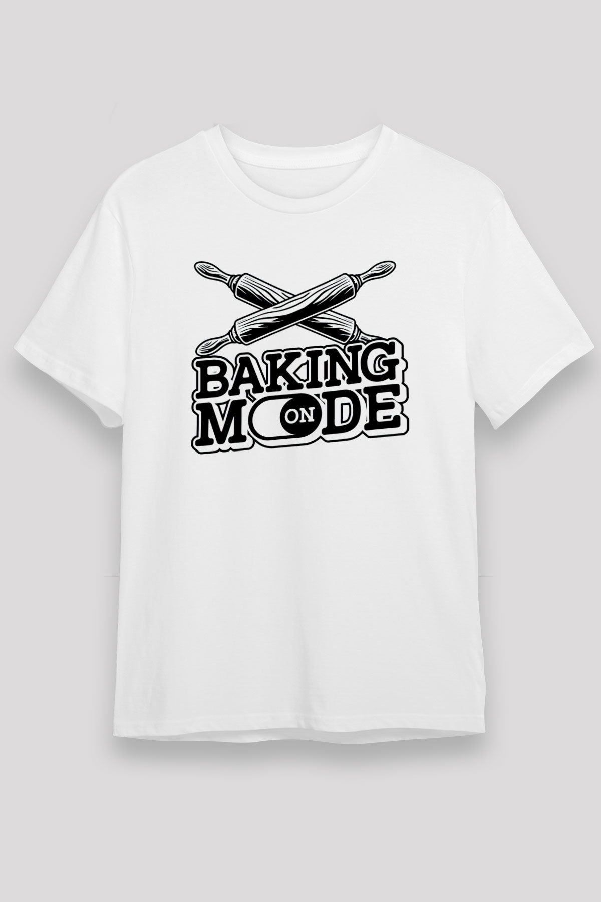 Fırıncı Beyaz Unisex Tişört T-Shirt - TişörtFabrikası