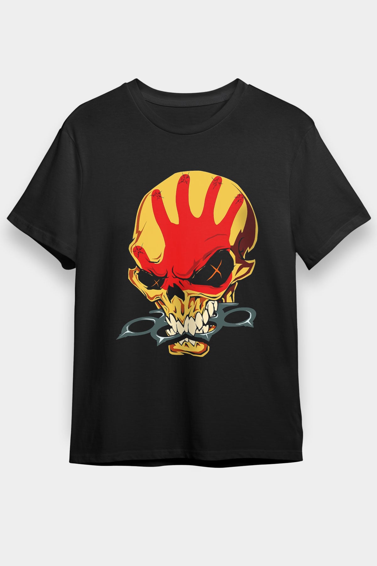 Five Finger Death Punch Siyah Unisex Tişört T-Shirt - TişörtFabrikası