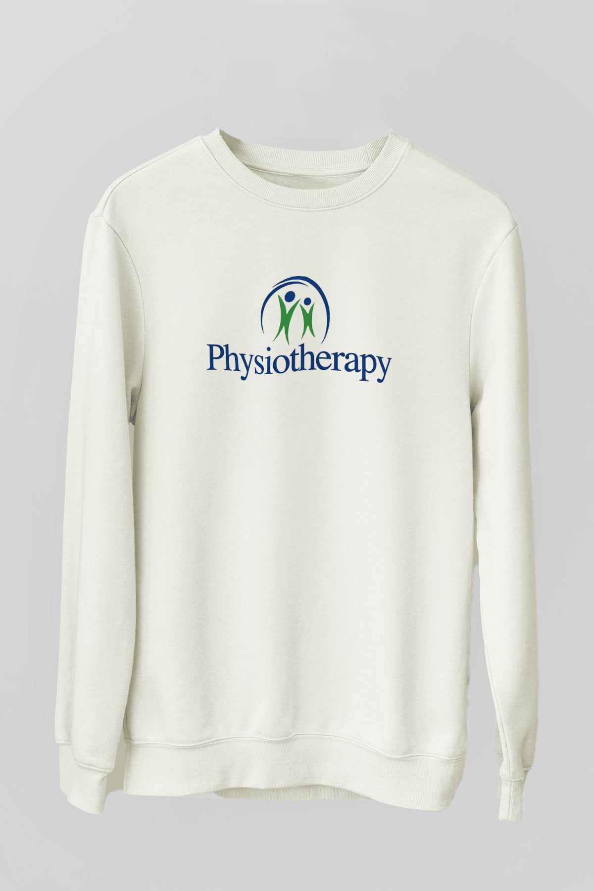 Fizyoterapist Beyaz Unisex Sweatshirt