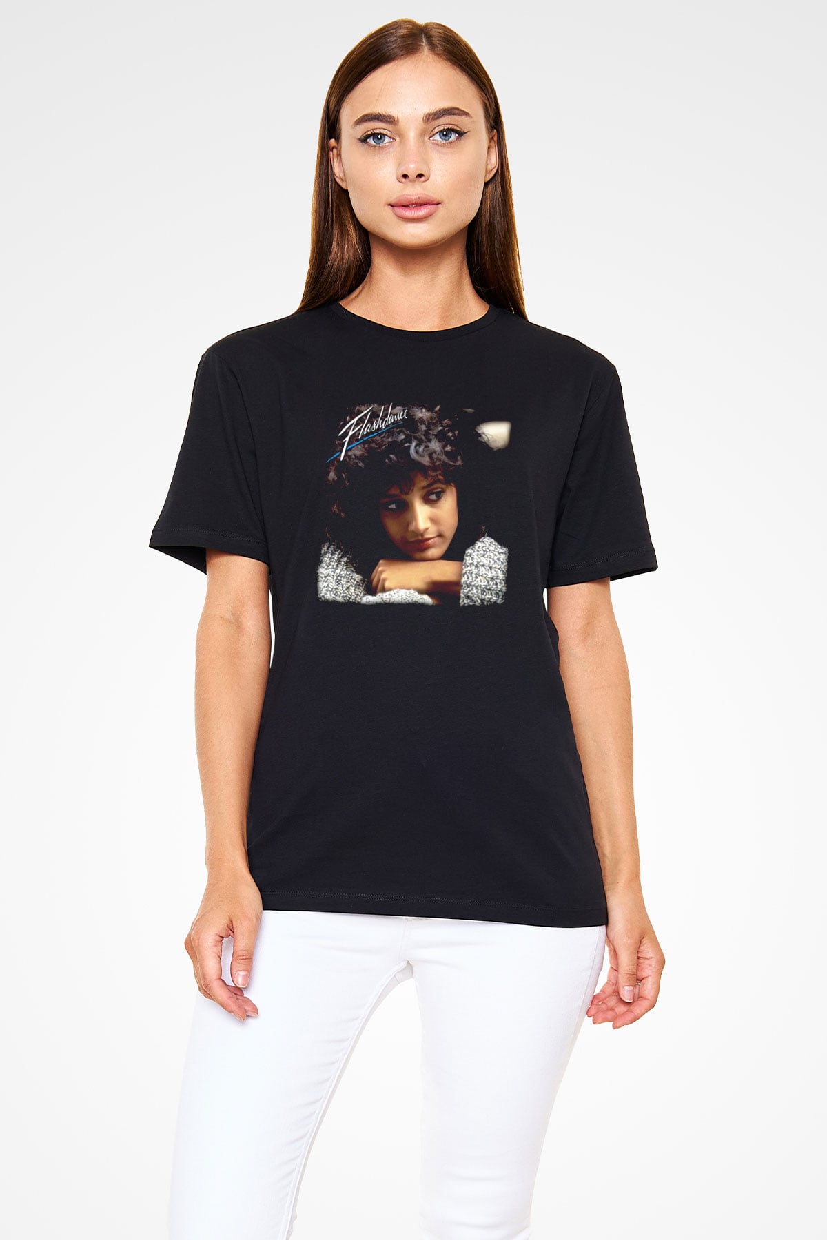 Flashdance Siyah Unisex Tişört