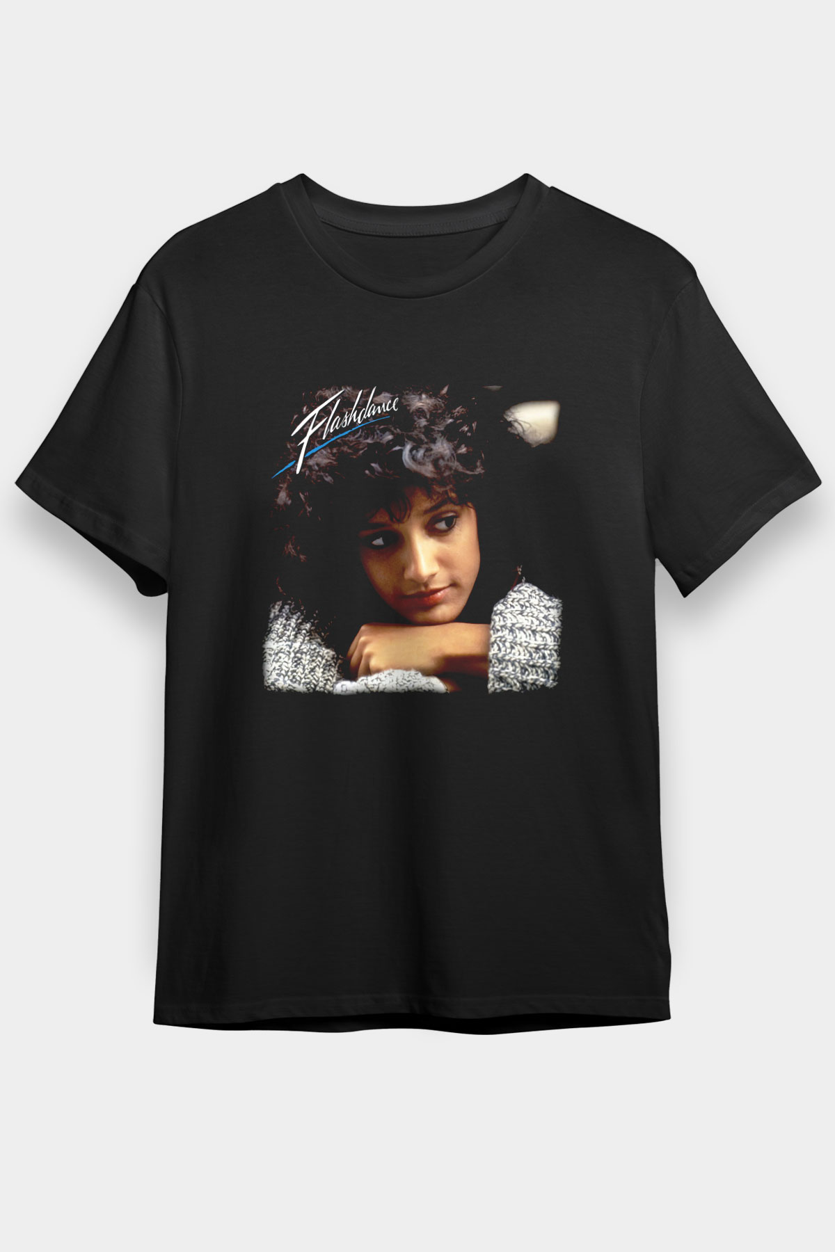 Flashdance Siyah Unisex Tişört