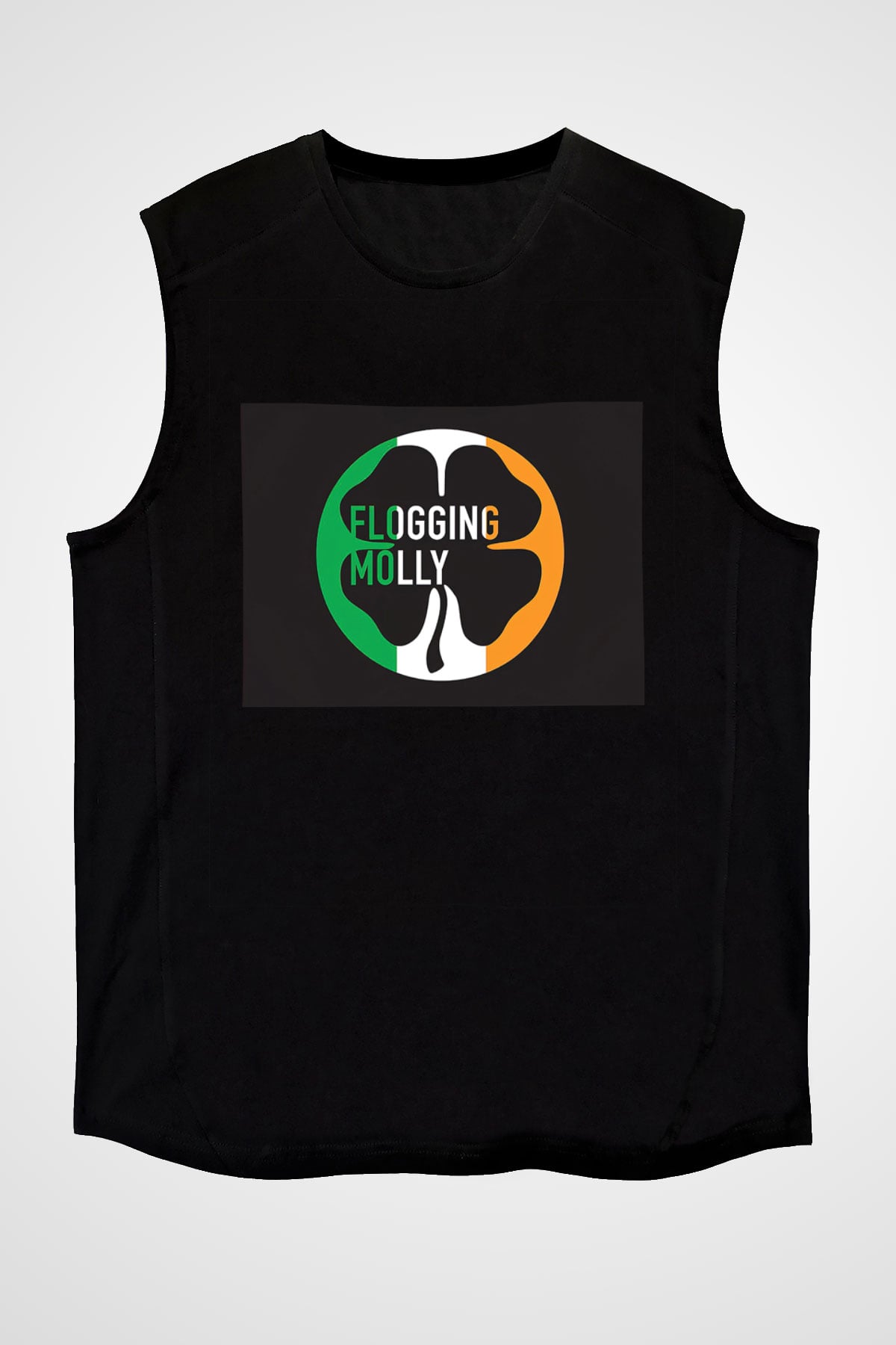 Flogging Molly Siyah Unisex Kolsuz Tişört