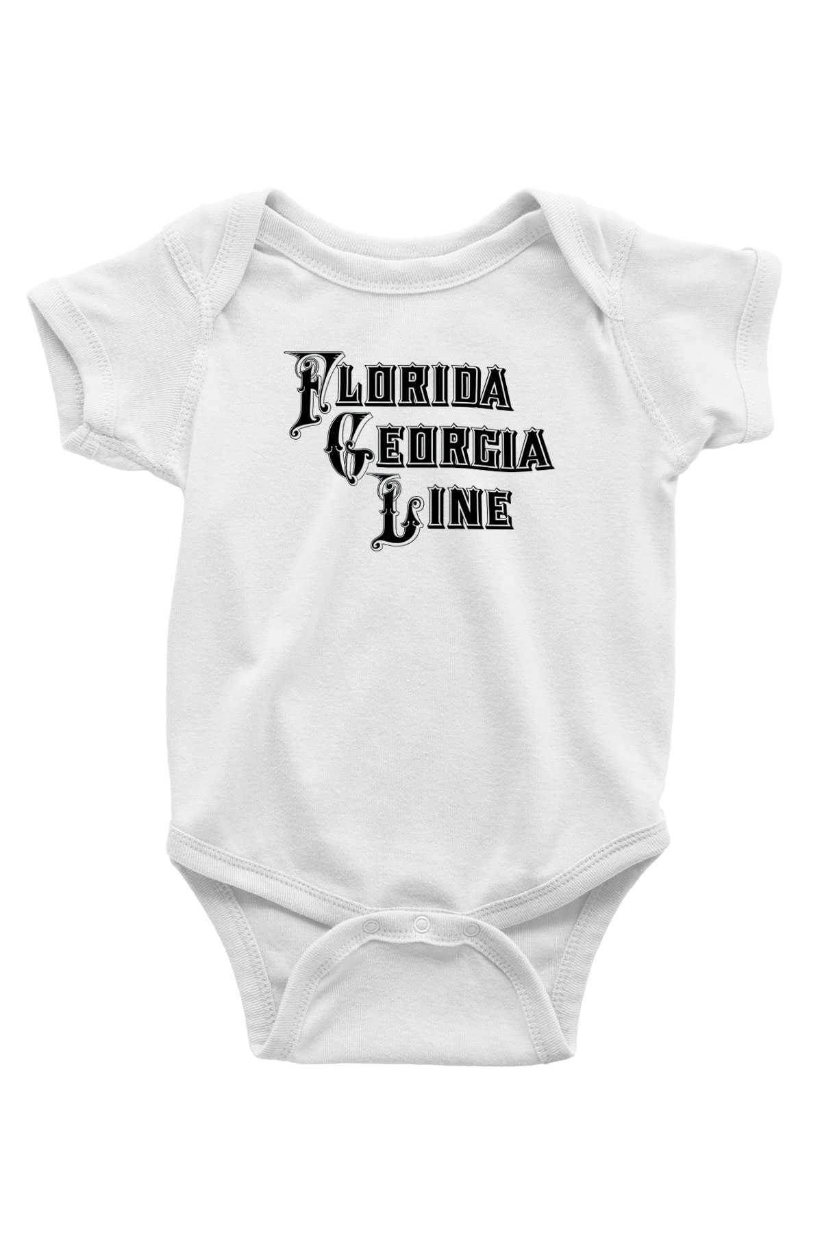 Florida Georgia Line Beyaz Bebek Body - Zıbın
