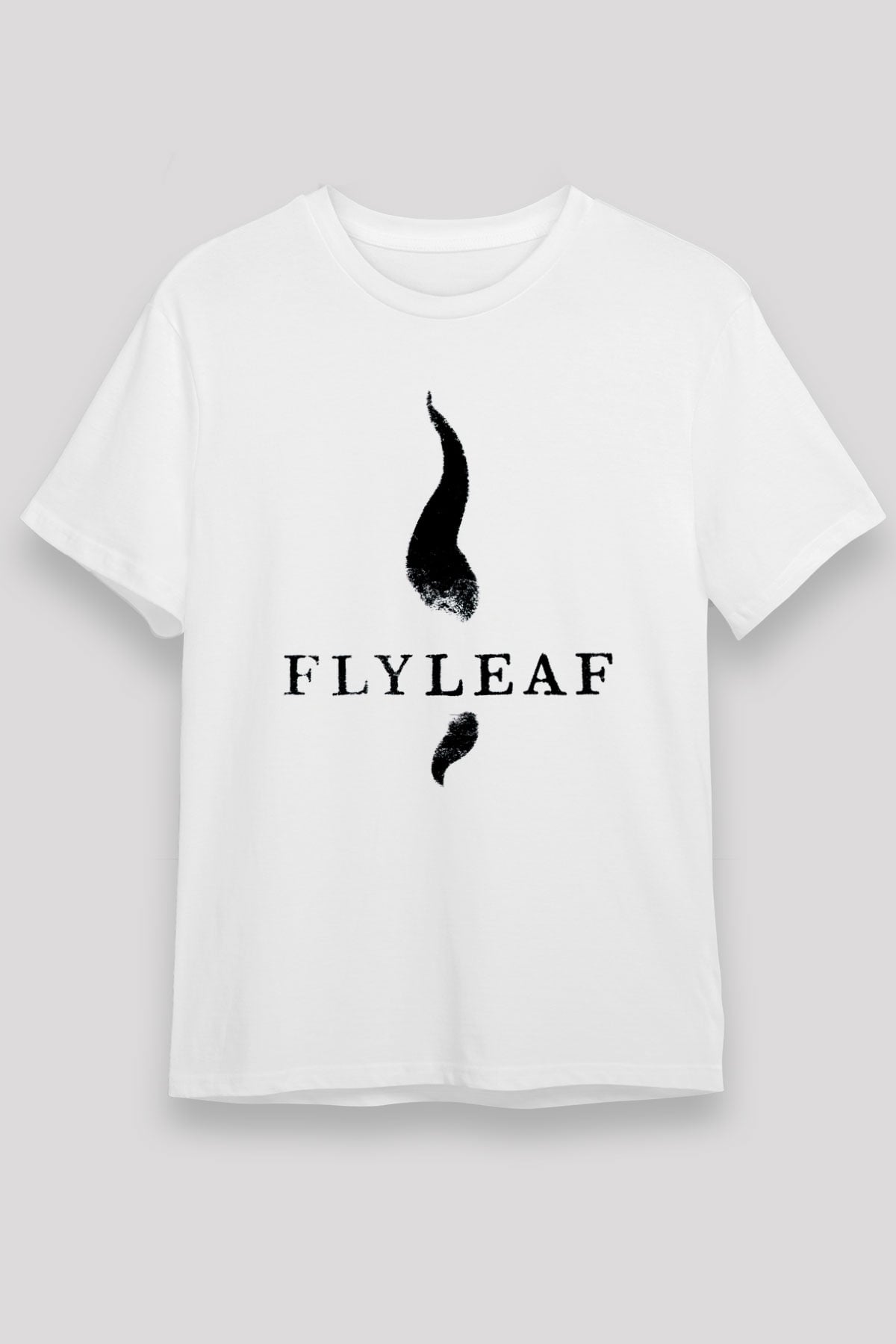 Flyleaf Beyaz Unisex Tişört T-Shirt - TişörtFabrikası