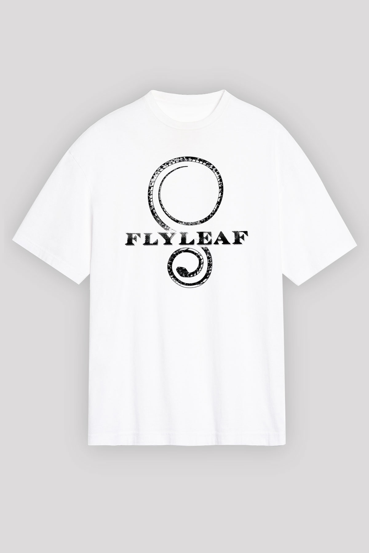 Flyleaf Beyaz Unisex Tişört T-Shirt - TişörtFabrikası