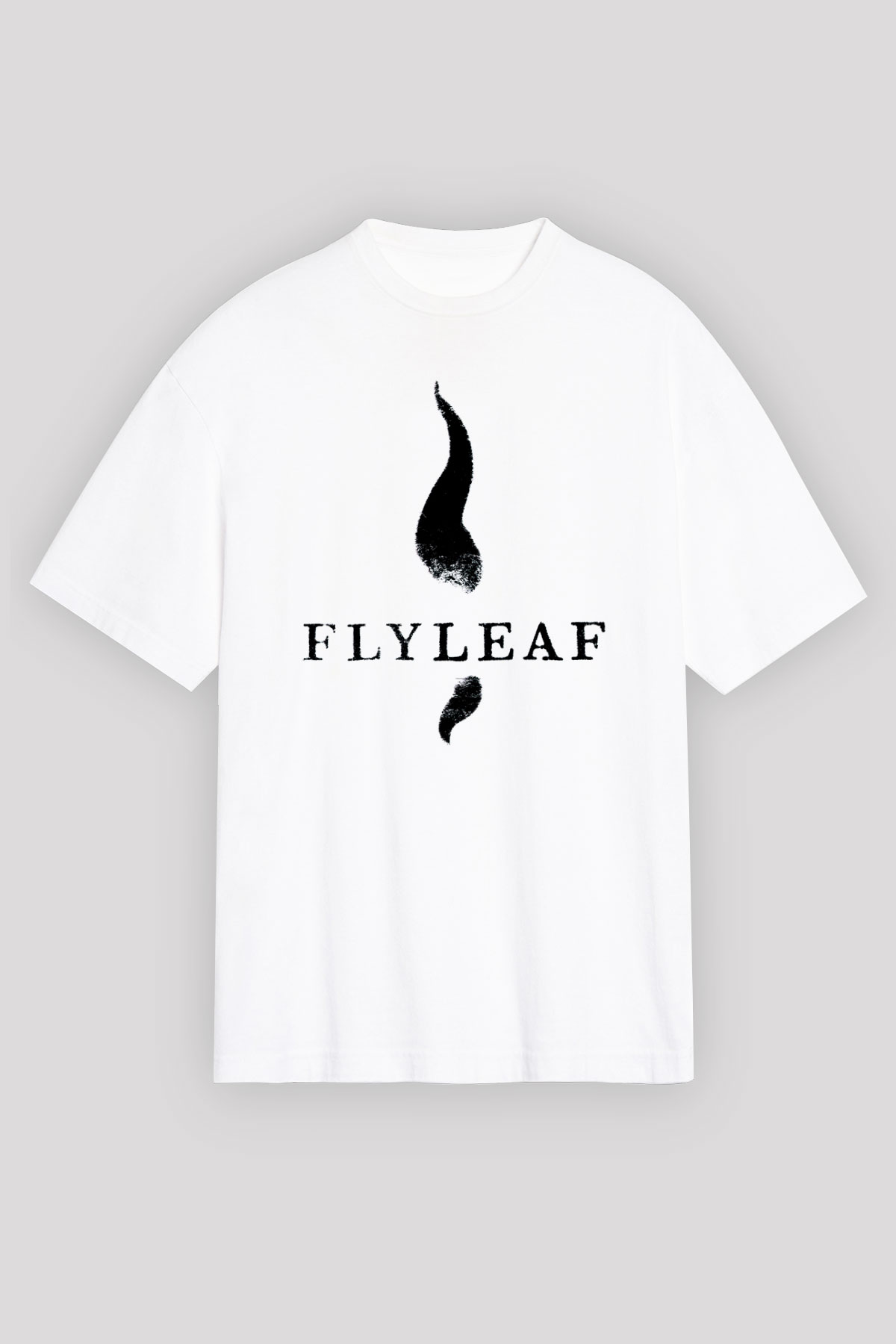 Flyleaf Beyaz Unisex Tişört T-Shirt - TişörtFabrikası