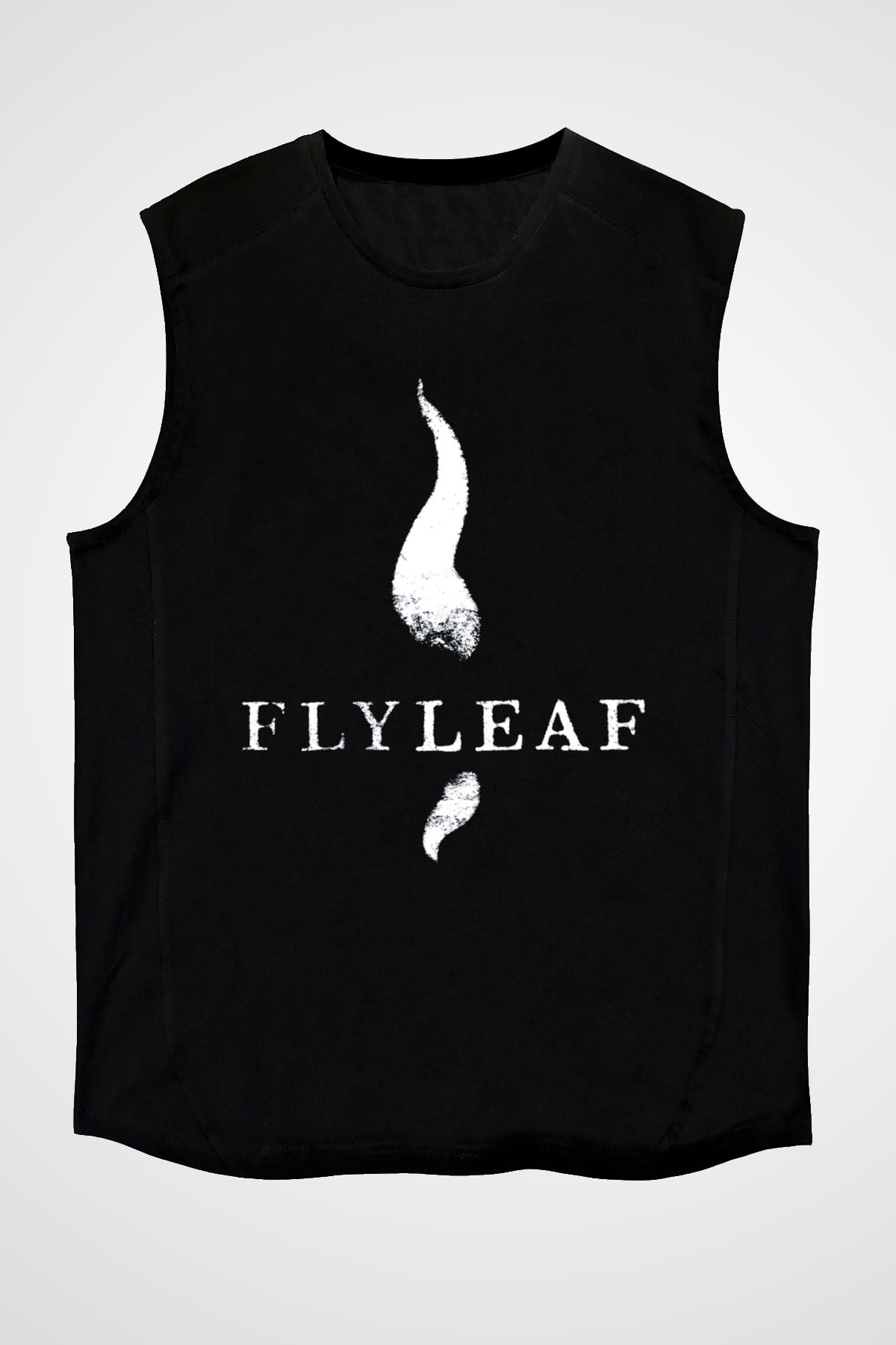 Flyleaf Siyah Unisex Kolsuz Tişört