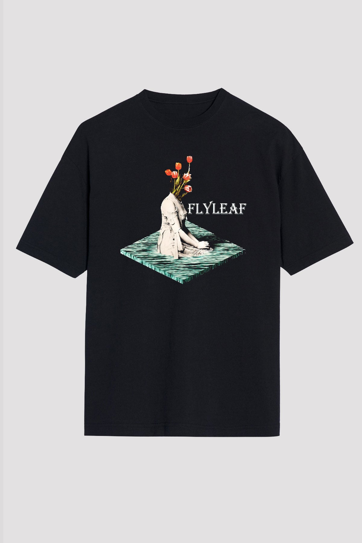 Flyleaf Siyah Unisex Tişört T-Shirt - TişörtFabrikası