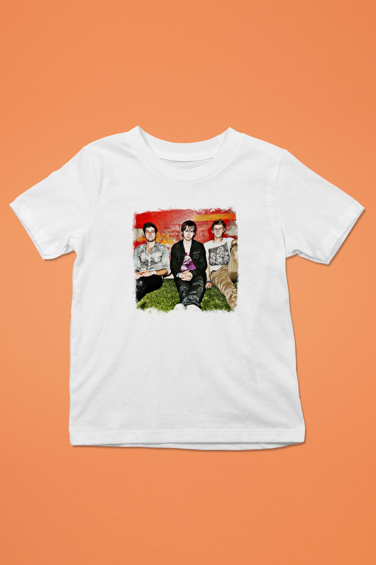 Foster the People Baskılı Unisex Beyaz Çocuk Tişört