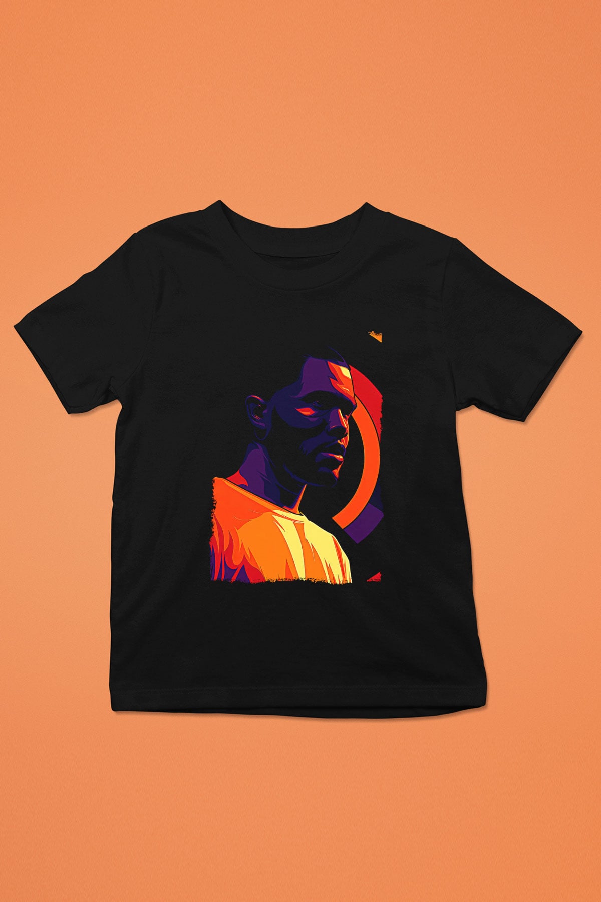 Frank Ocean Baskılı Unisex Siyah Çocuk Tişört - Tshirt