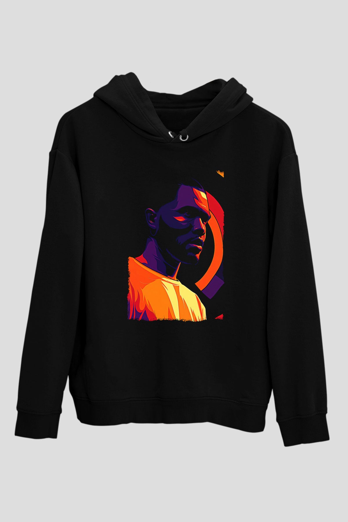 Frank Ocean Baskılı Unisex Siyah Hoodie