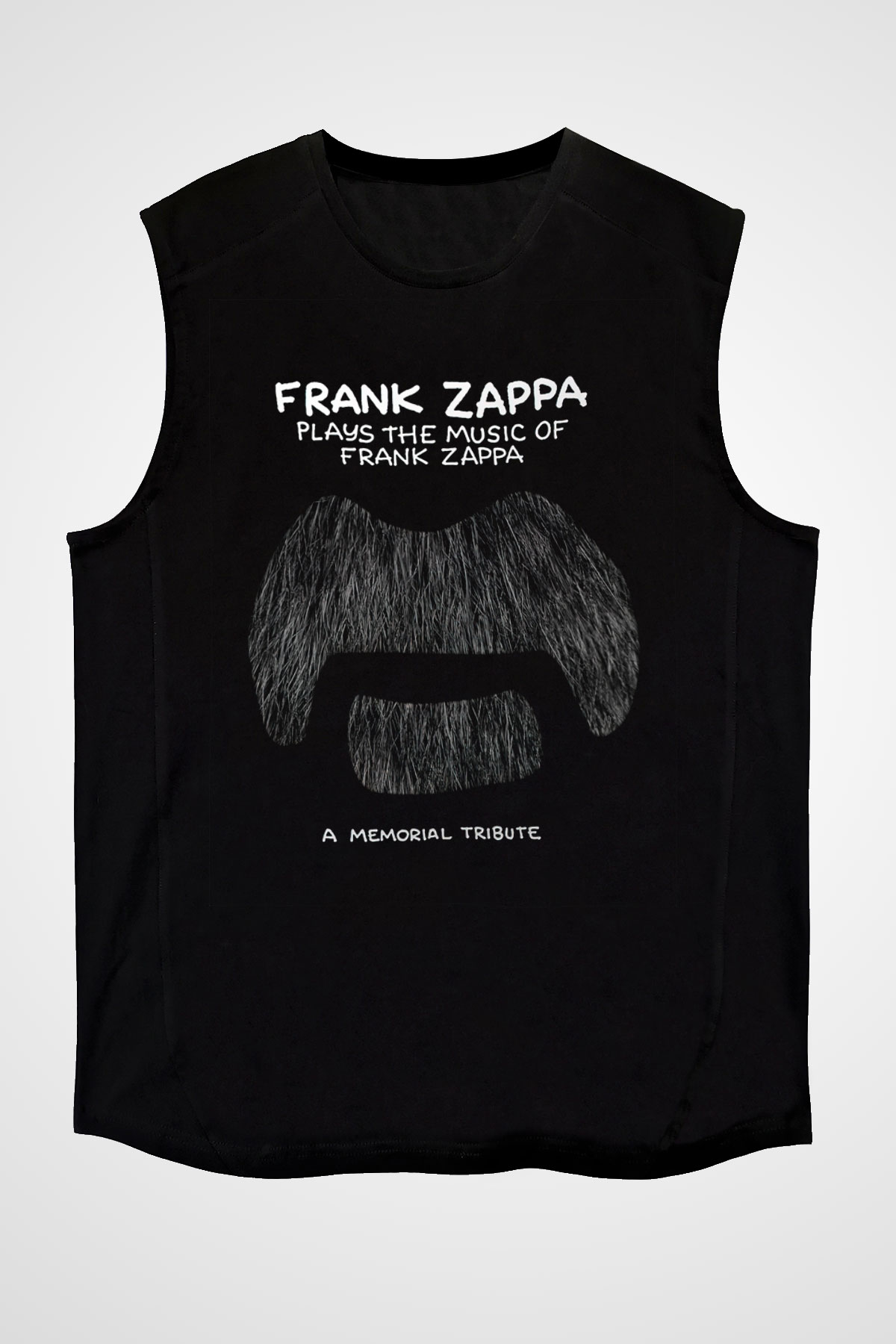 Frank Zappa Siyah Unisex Kolsuz Tişört