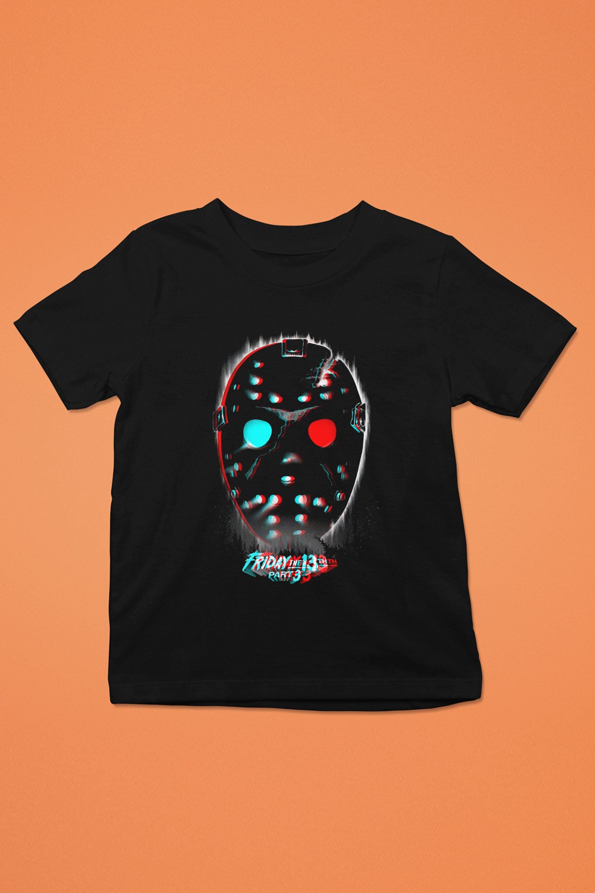 Friday the 13th 13.Cuma Baskılı Siyah Unisex Çocuk Tişört