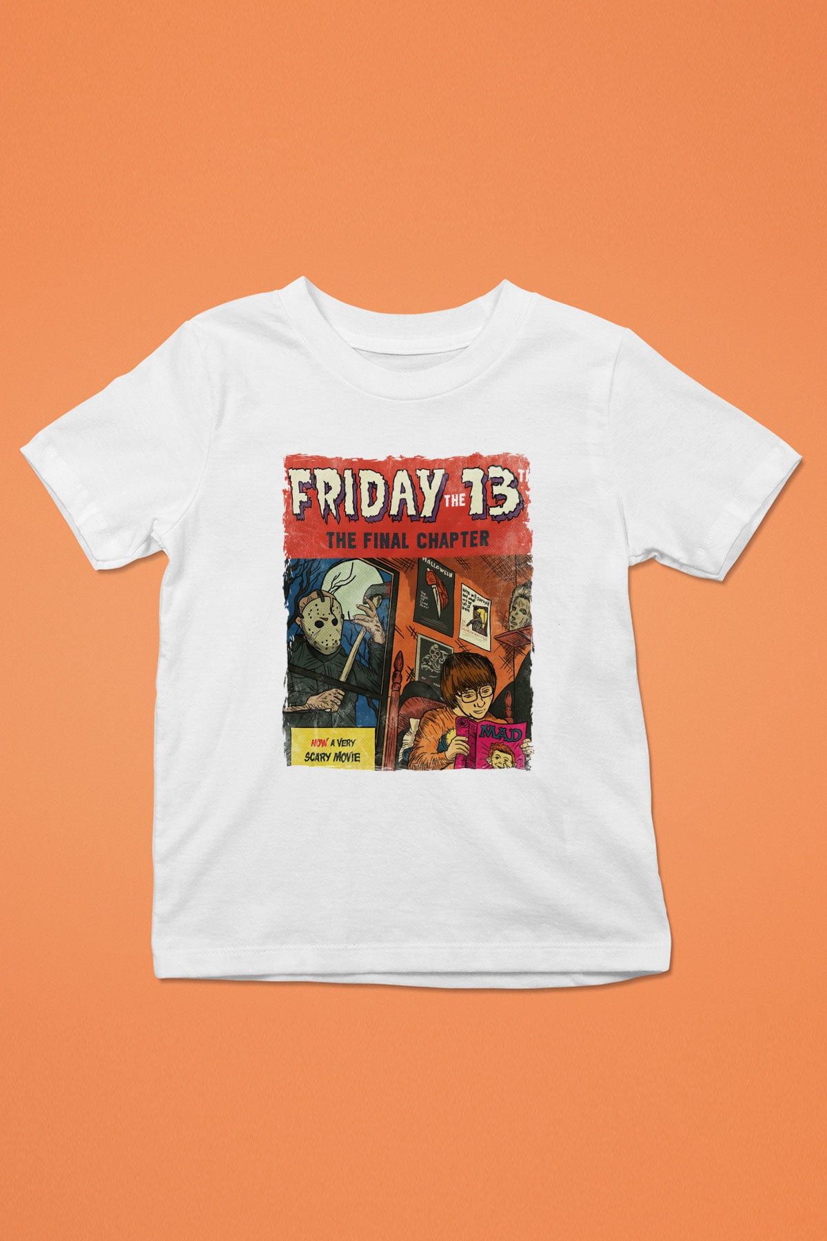 Friday the 13th 13.Cuma Beyaz Unisex  Çocuk Tişört