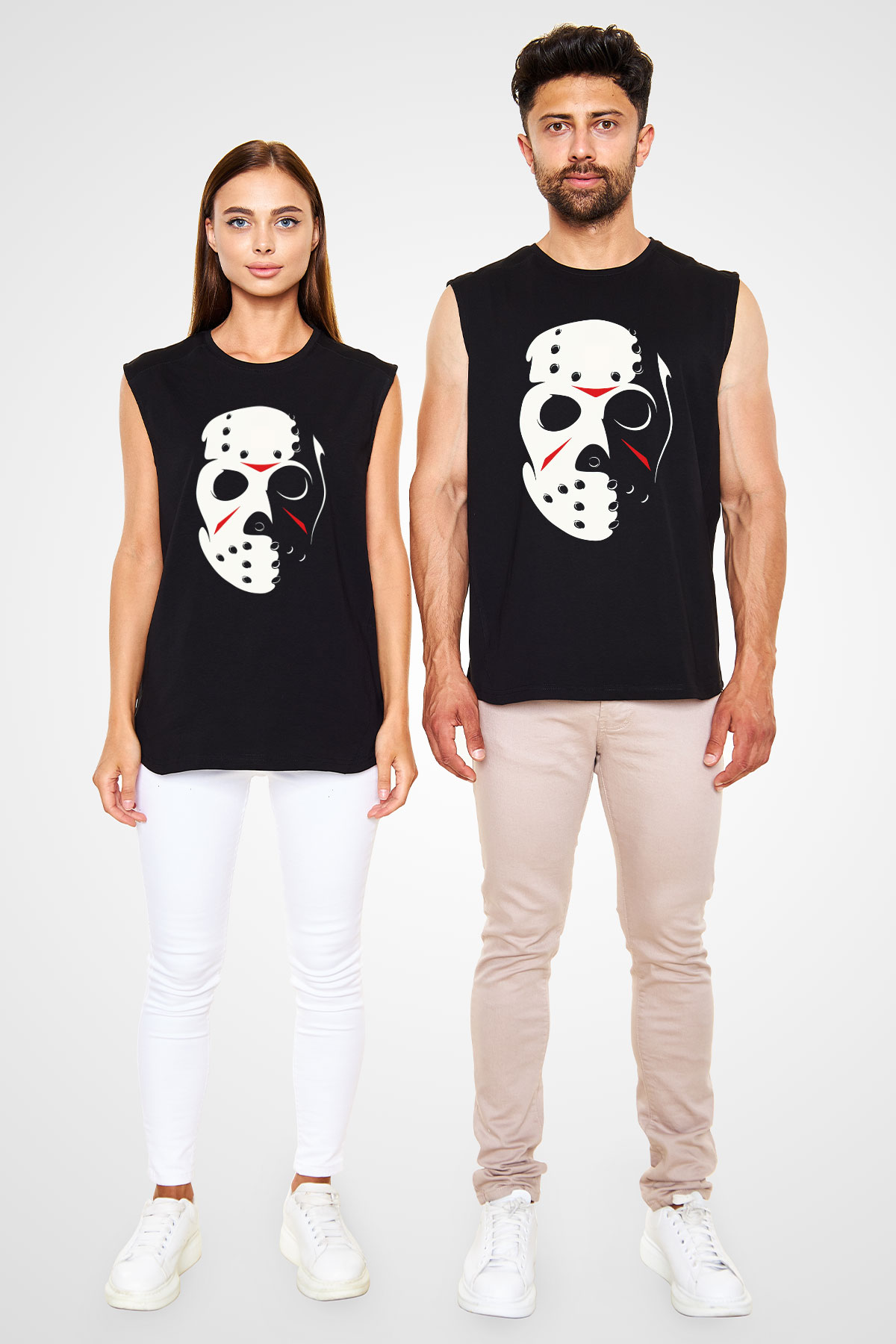 Friday the 13th 13.Cuma Siyah Unisex Kolsuz Tişört