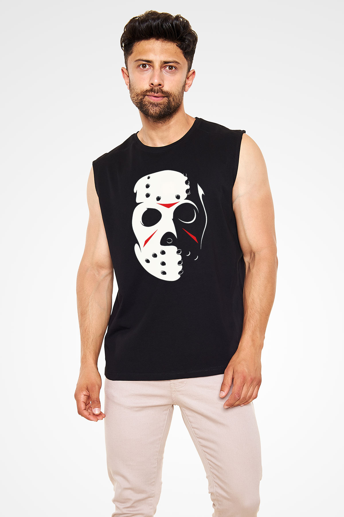 Friday the 13th 13.Cuma Siyah Unisex Kolsuz Tişört