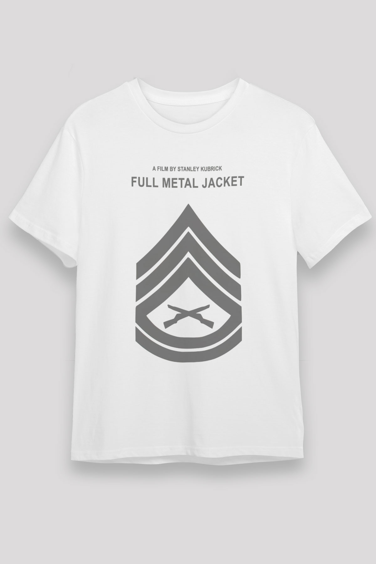 Full Metal Jacket Beyaz Unisex Tişört T-Shirt