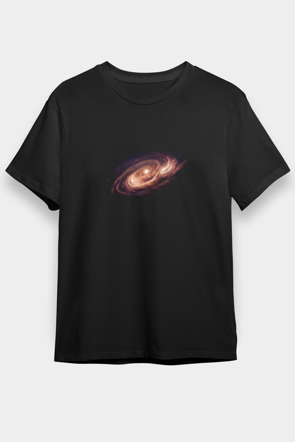 Galaksi Siyah Unisex Tişört T-Shirt - TişörtFabrikası