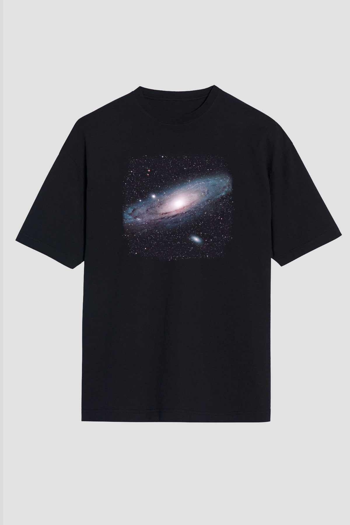 Galaksi Siyah Unisex Tişört T-Shirt - TişörtFabrikası