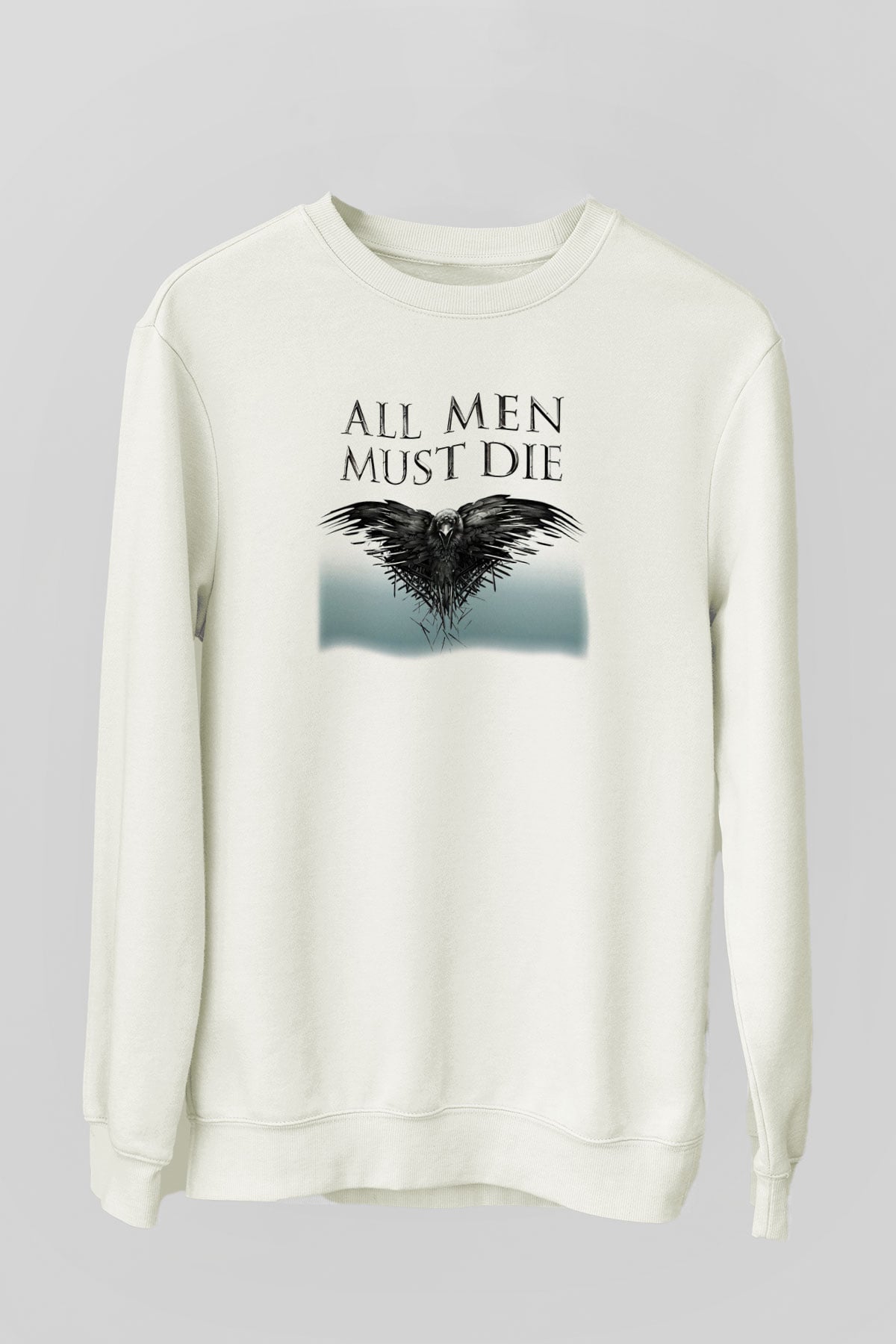 Game of Thrones Beyaz Unisex Sweatshirt
