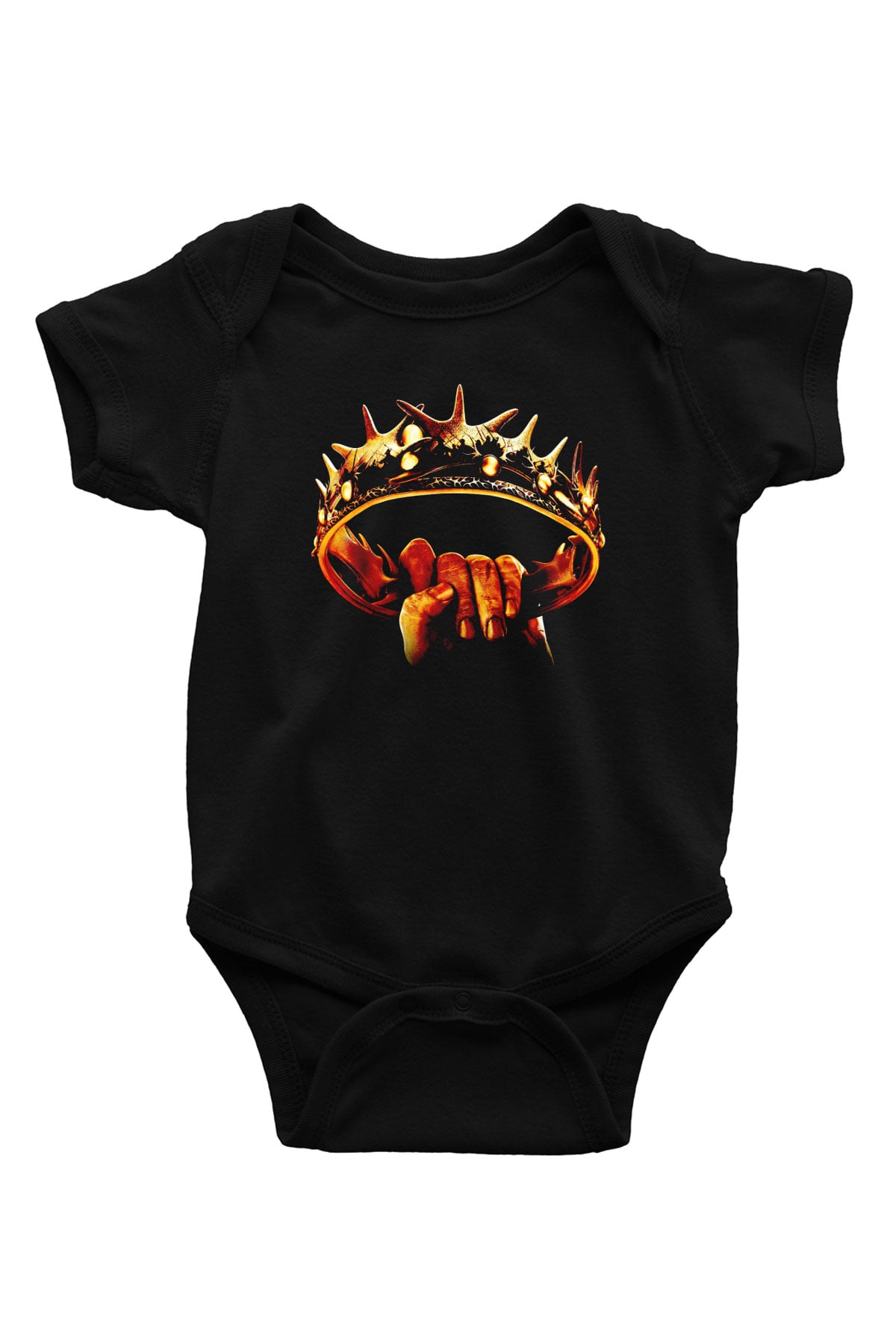 Game of Thrones Siyah Bebek Body - Zıbın