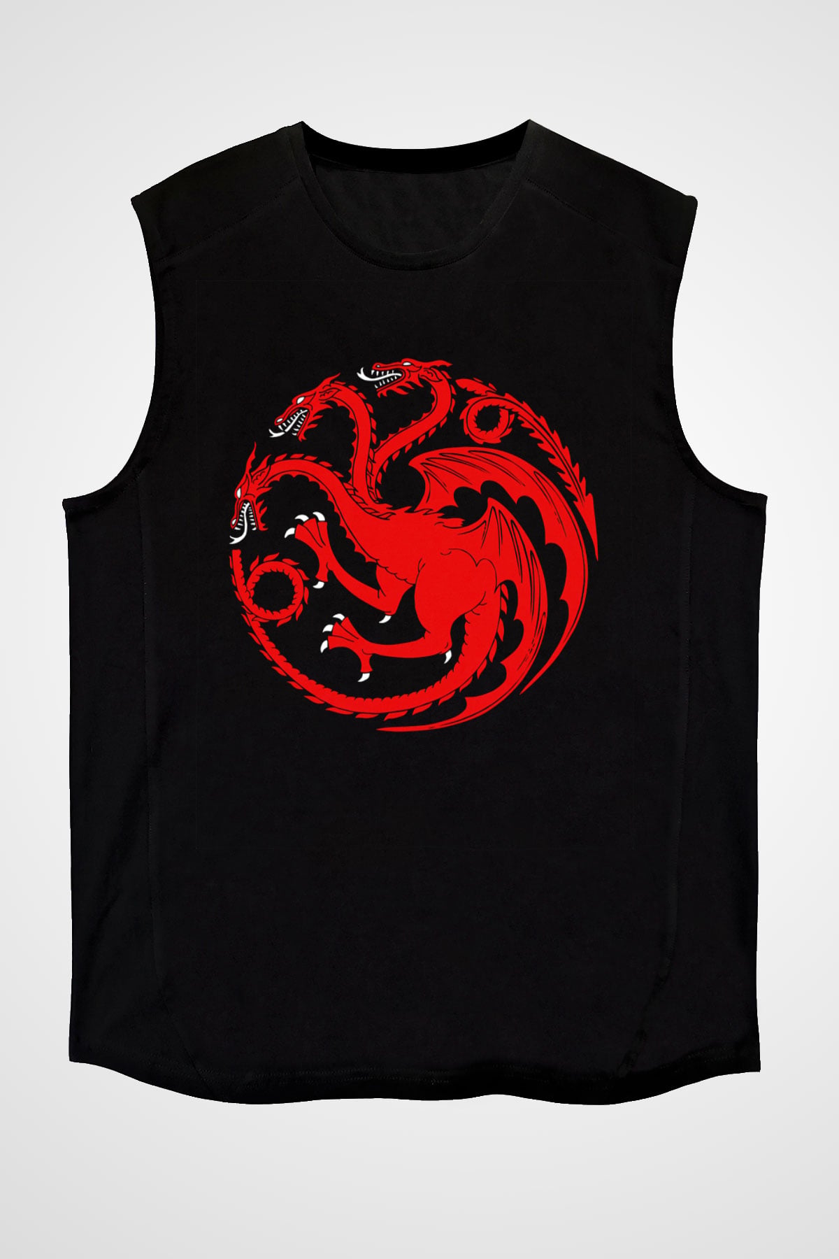 Game of Thrones Siyah Unisex Kolsuz Tişört