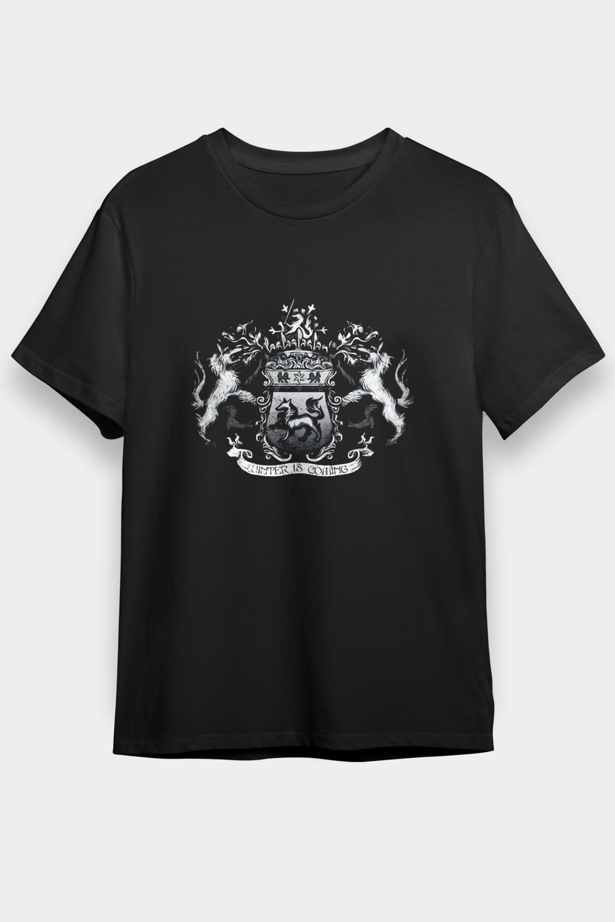 Game of Thrones Siyah Unisex Tişört T-Shirt