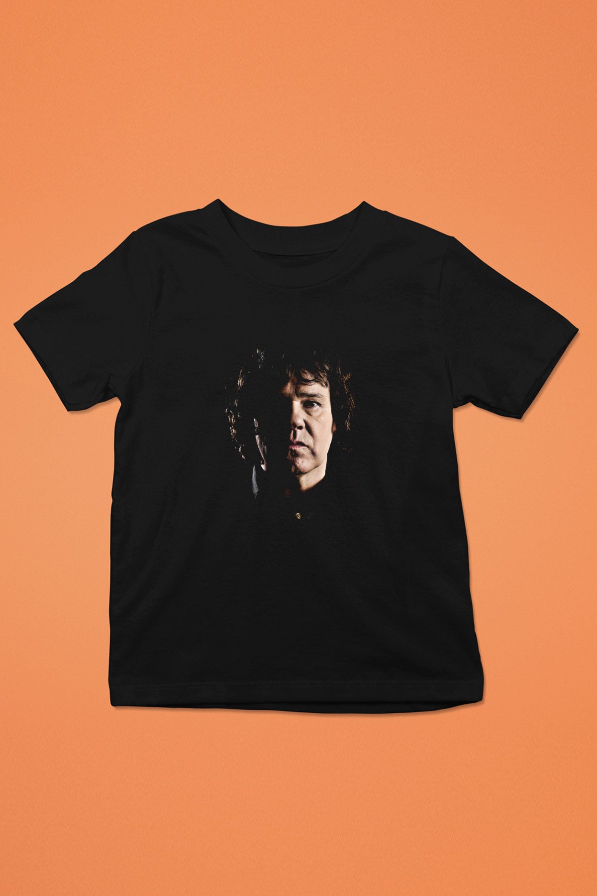 Gary Moore Baskılı Unisex Siyah Çocuk Tişört