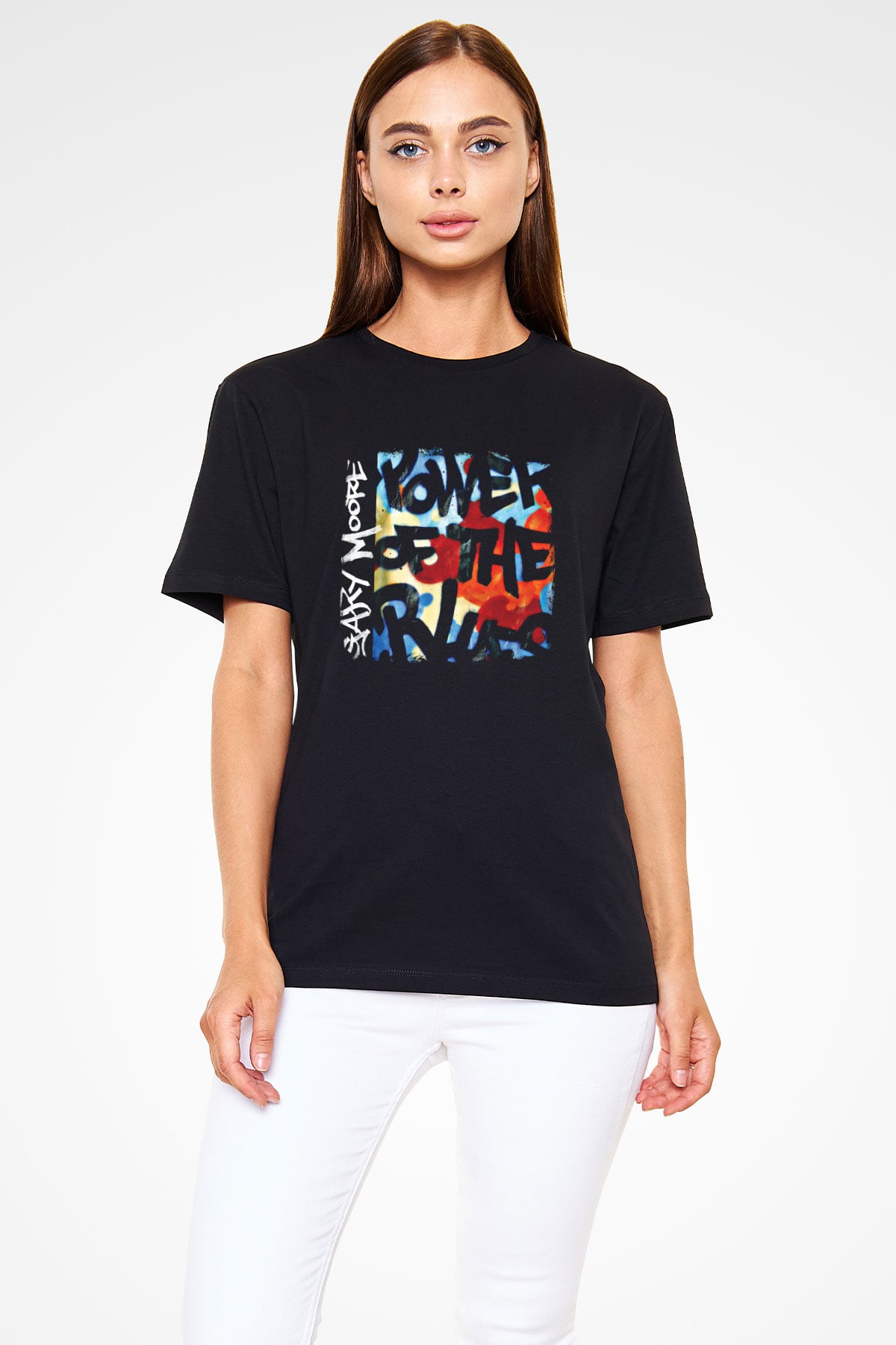 Gary Moore Baskılı Unisex Siyah Tişört