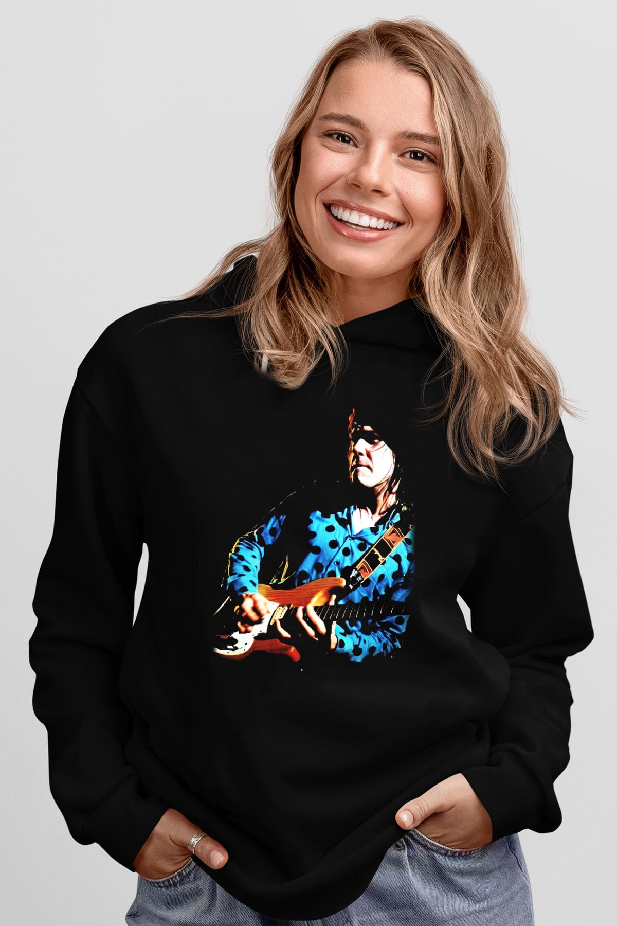 Gary Moore Siyah Unisex Hoodie