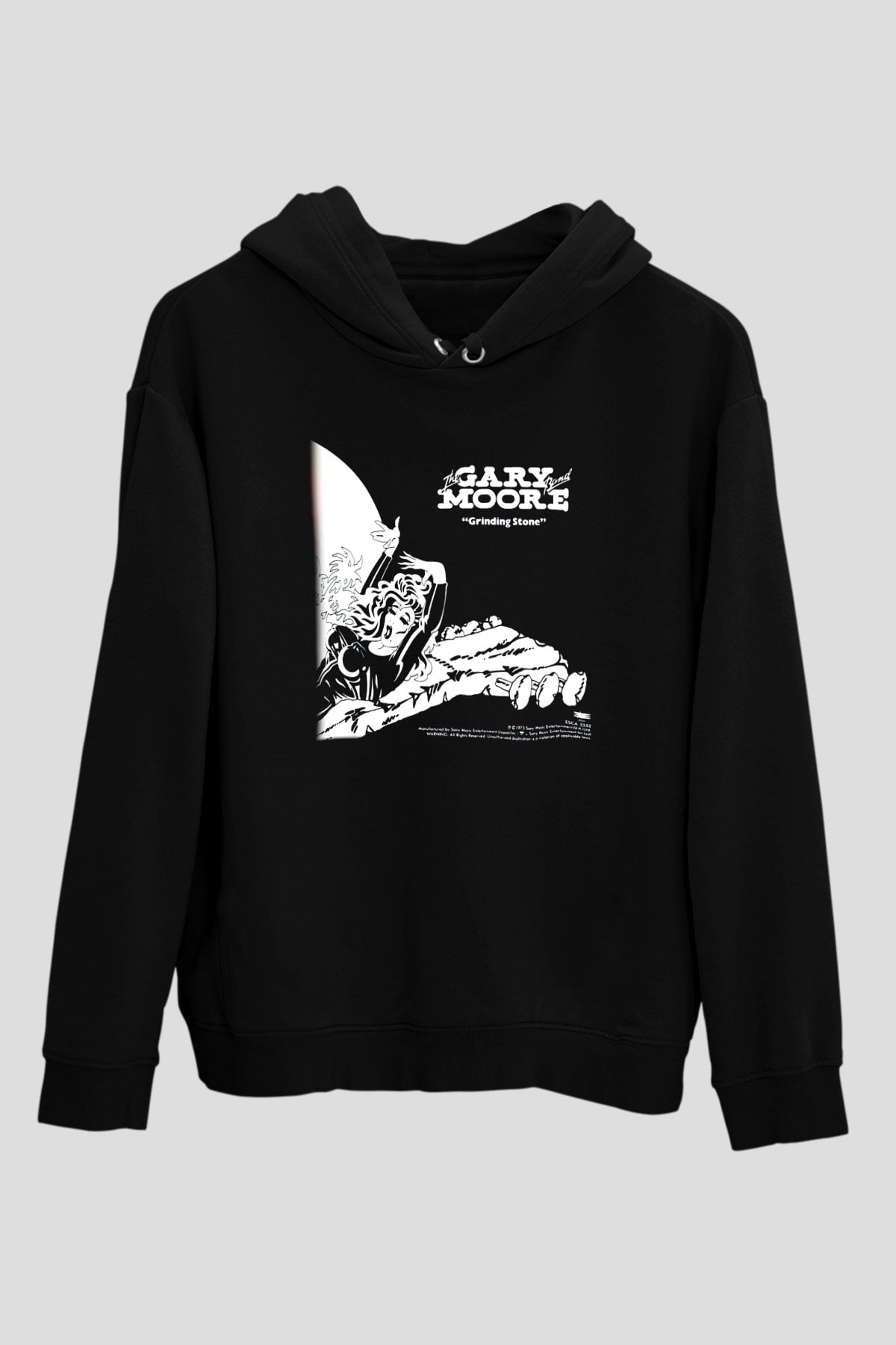 Gary Moore Siyah Unisex Hoodie