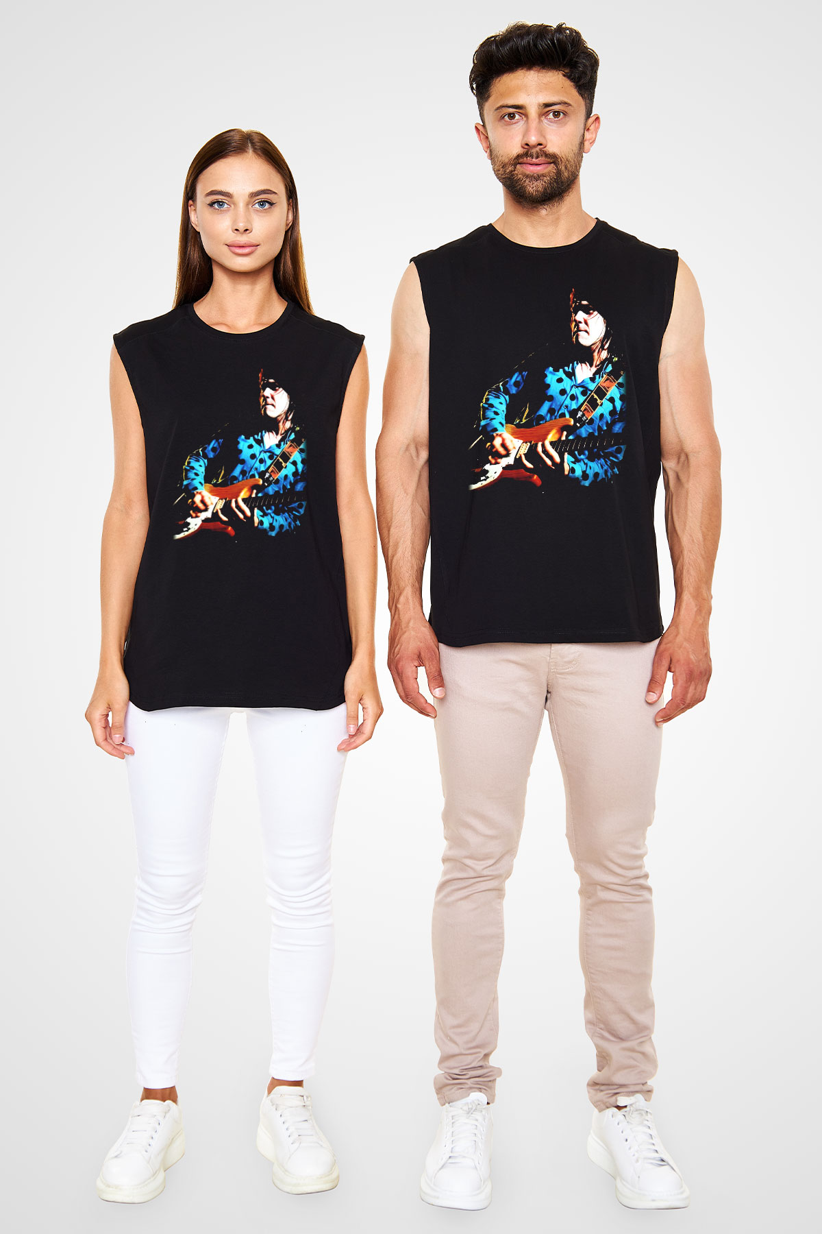 Gary Moore Siyah Unisex Kolsuz Tişört