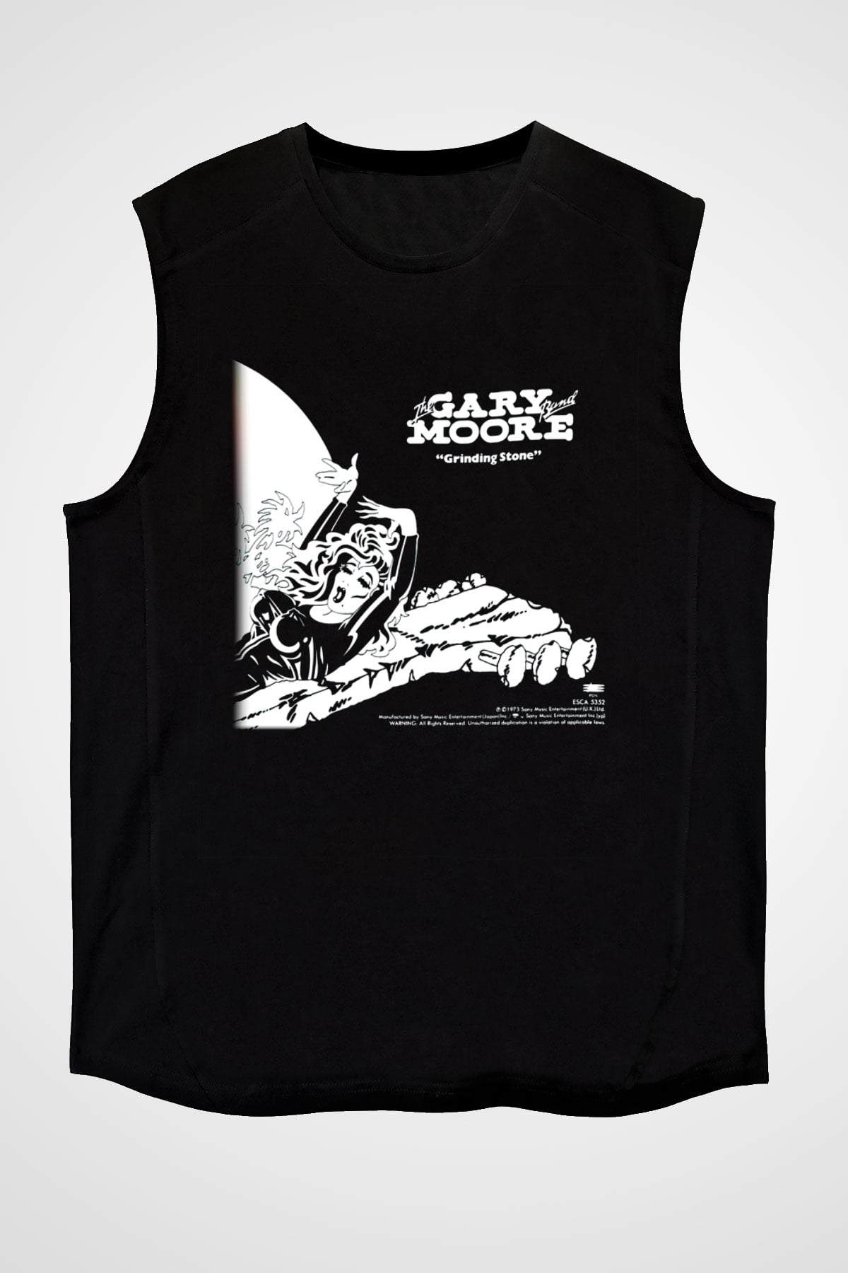 Gary Moore Siyah Unisex Kolsuz Tişört