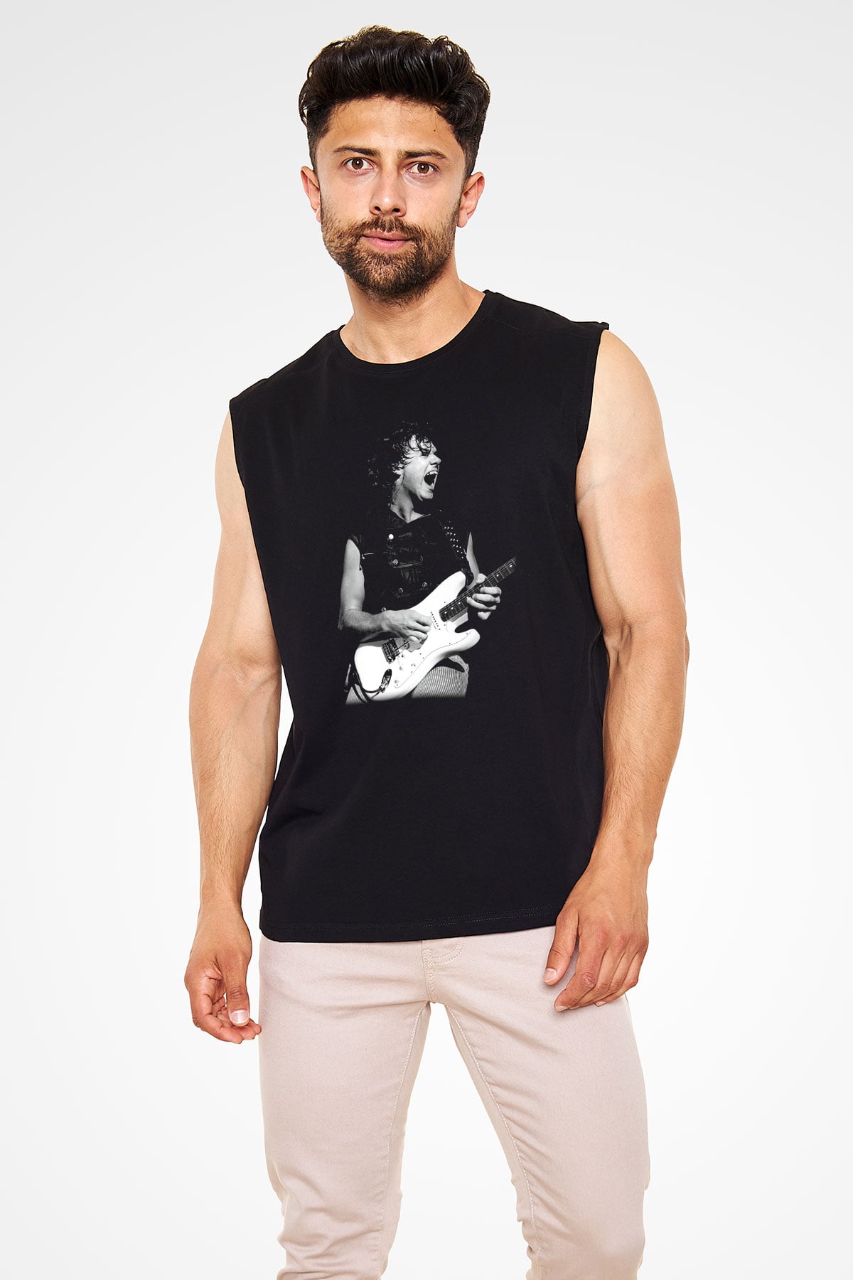 Gary Moore Siyah Unisex Kolsuz Tişört