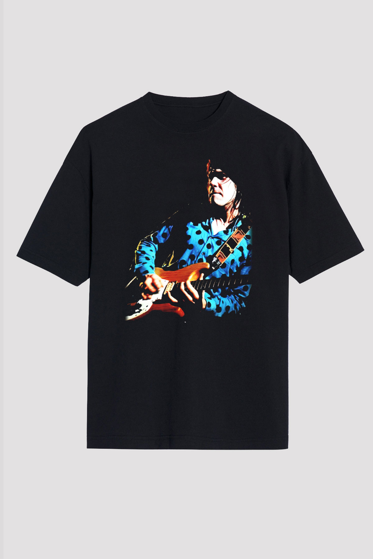 Gary Moore Siyah Unisex Oversize Tişört T-Shirt