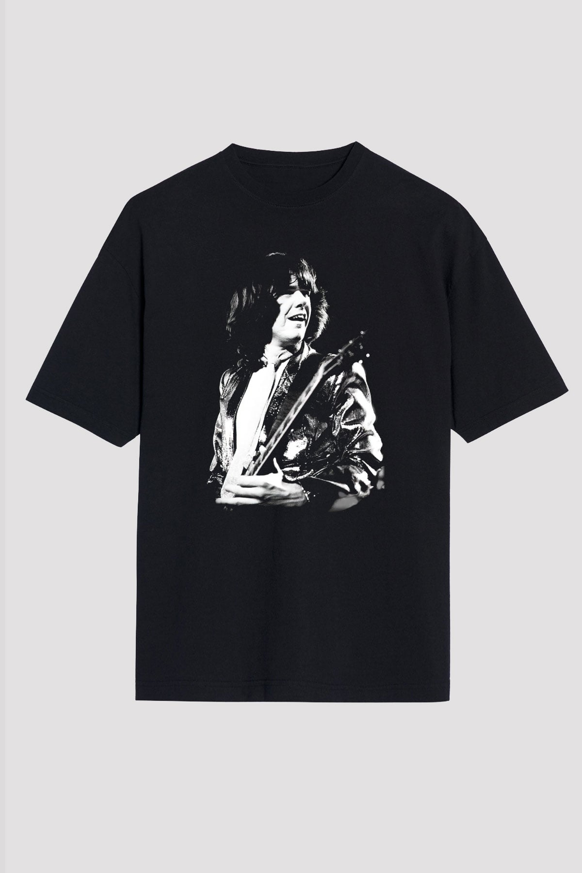 Gary Moore Siyah Unisex Oversize Tişört T-Shirt