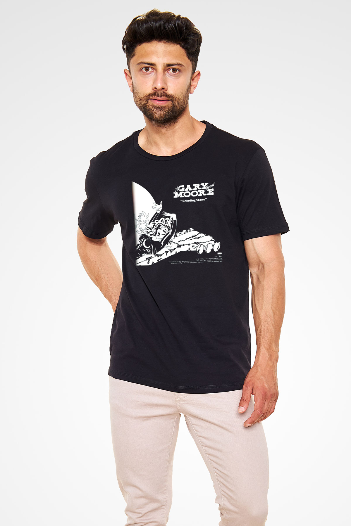 Gary Moore Siyah Unisex Tişört T-Shirt - TişörtFabrikası