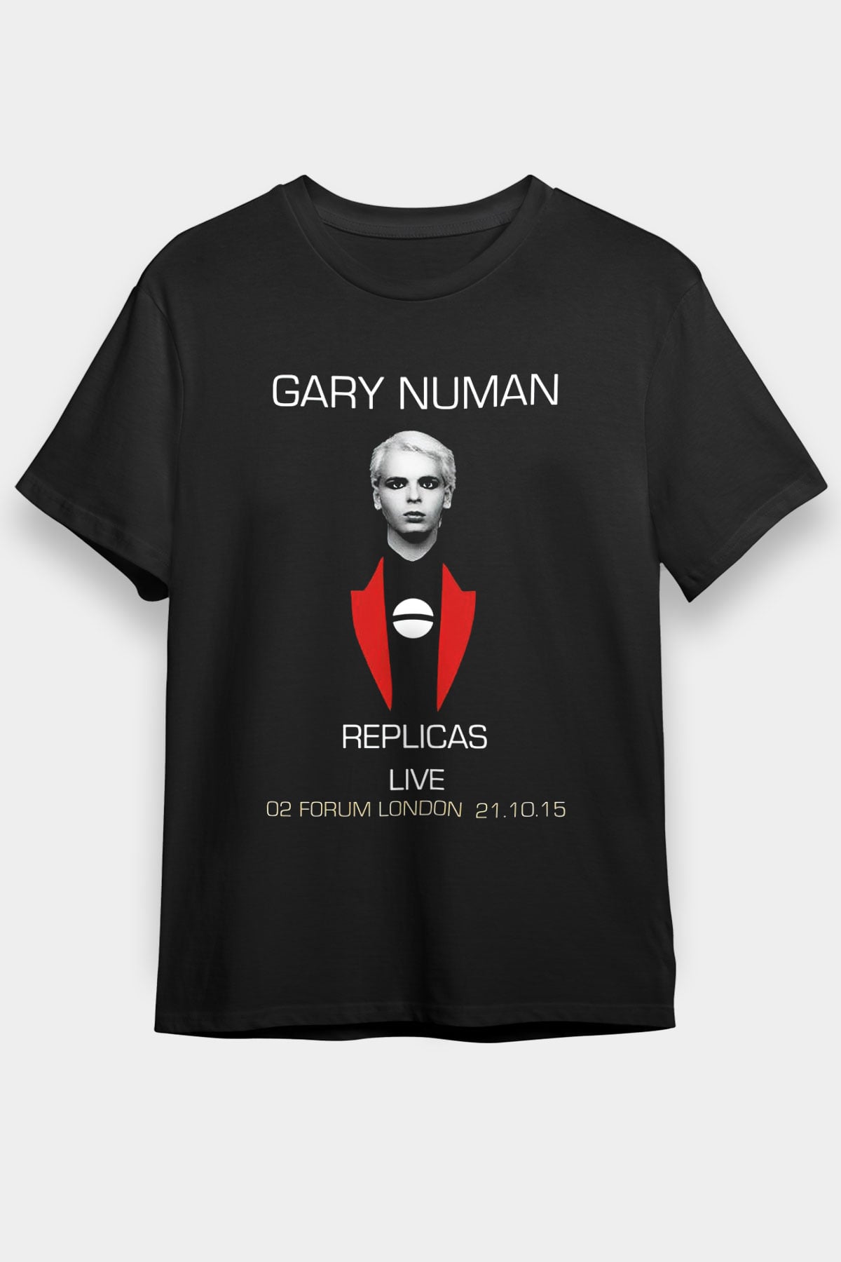 Gary Numan Siyah Unisex Tişört T-Shirt - TişörtFabrikası
