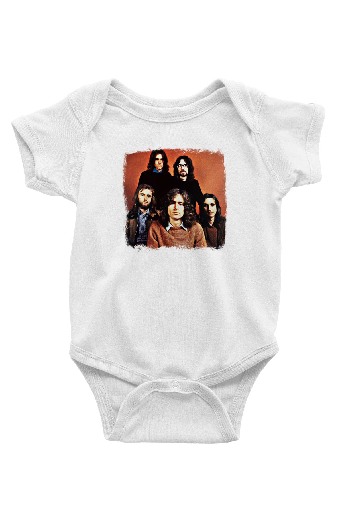 Genesis Baskılı Unisex Beyaz Bebek Body - Zıbın