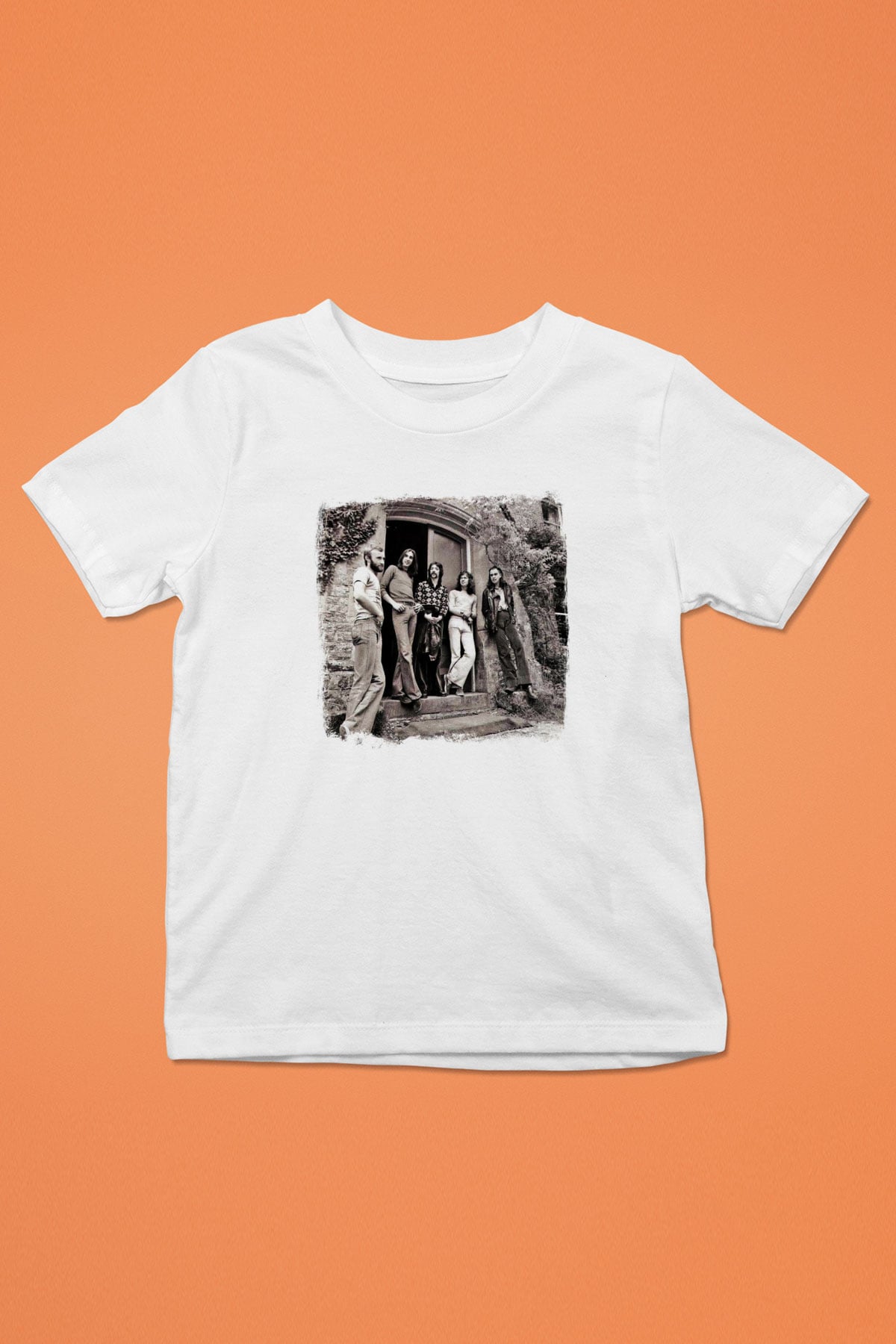 Genesis Baskılı Unisex Beyaz Çocuk Tişört