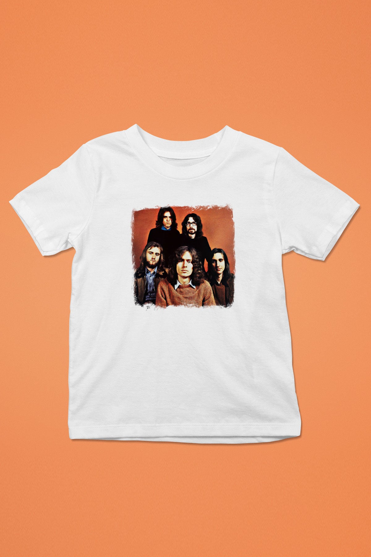 Genesis Baskılı Unisex Beyaz Çocuk Tişört