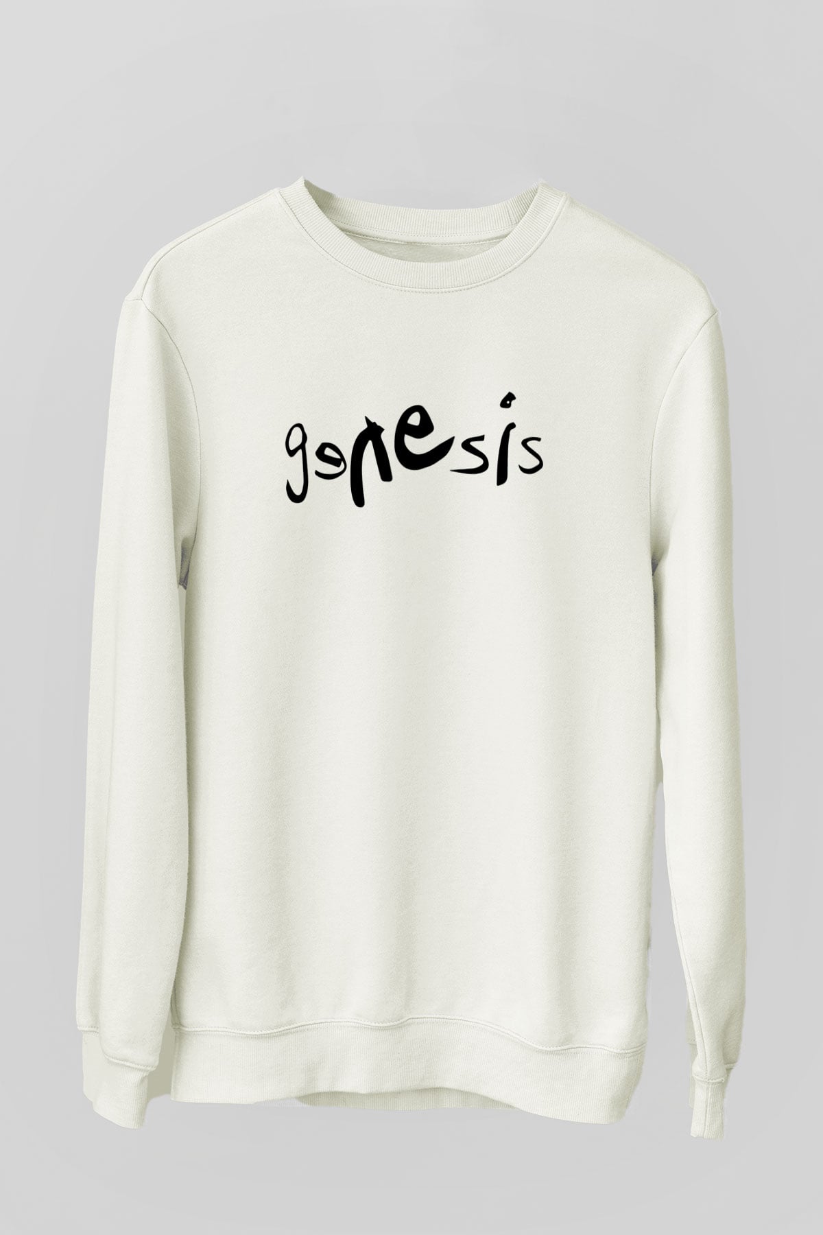 Genesis Beyaz Unisex Sweatshirt