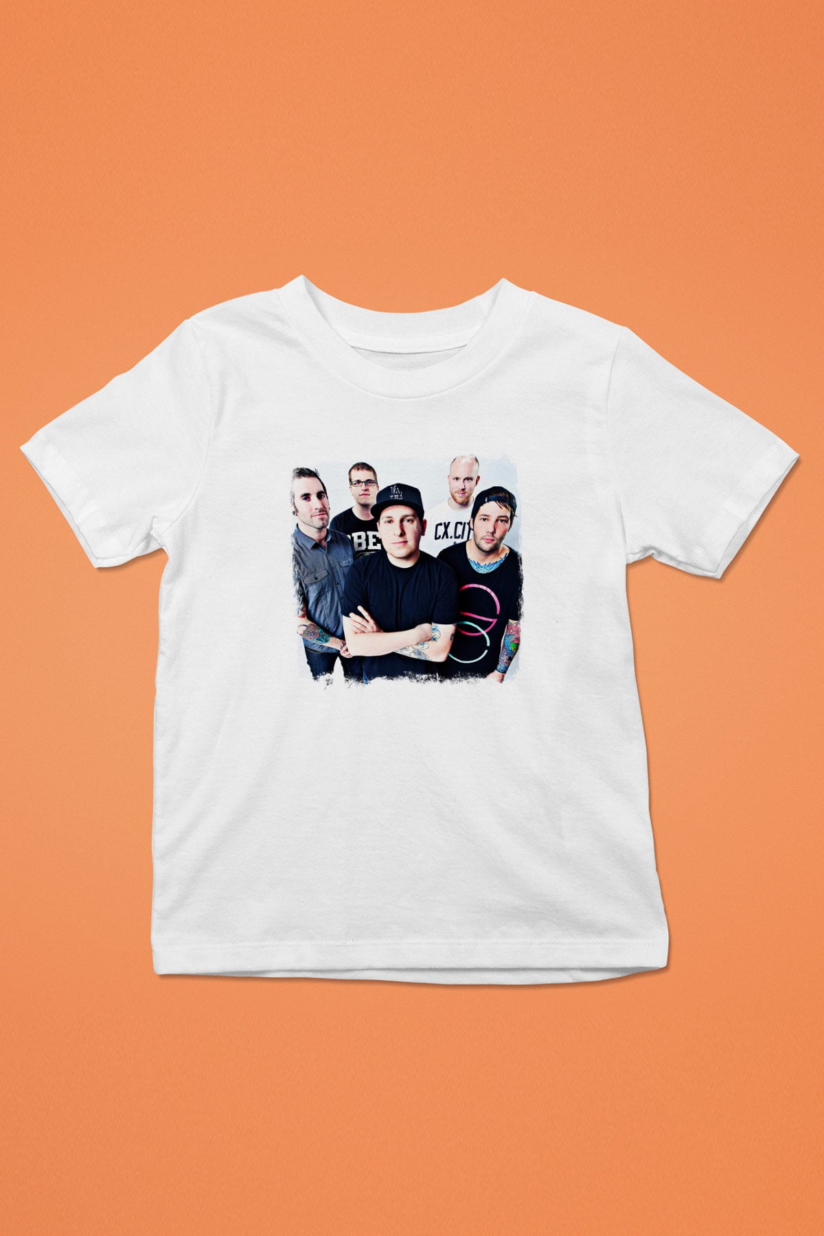 Ghost Inside Baskılı Unisex Beyaz Çocuk Tişört