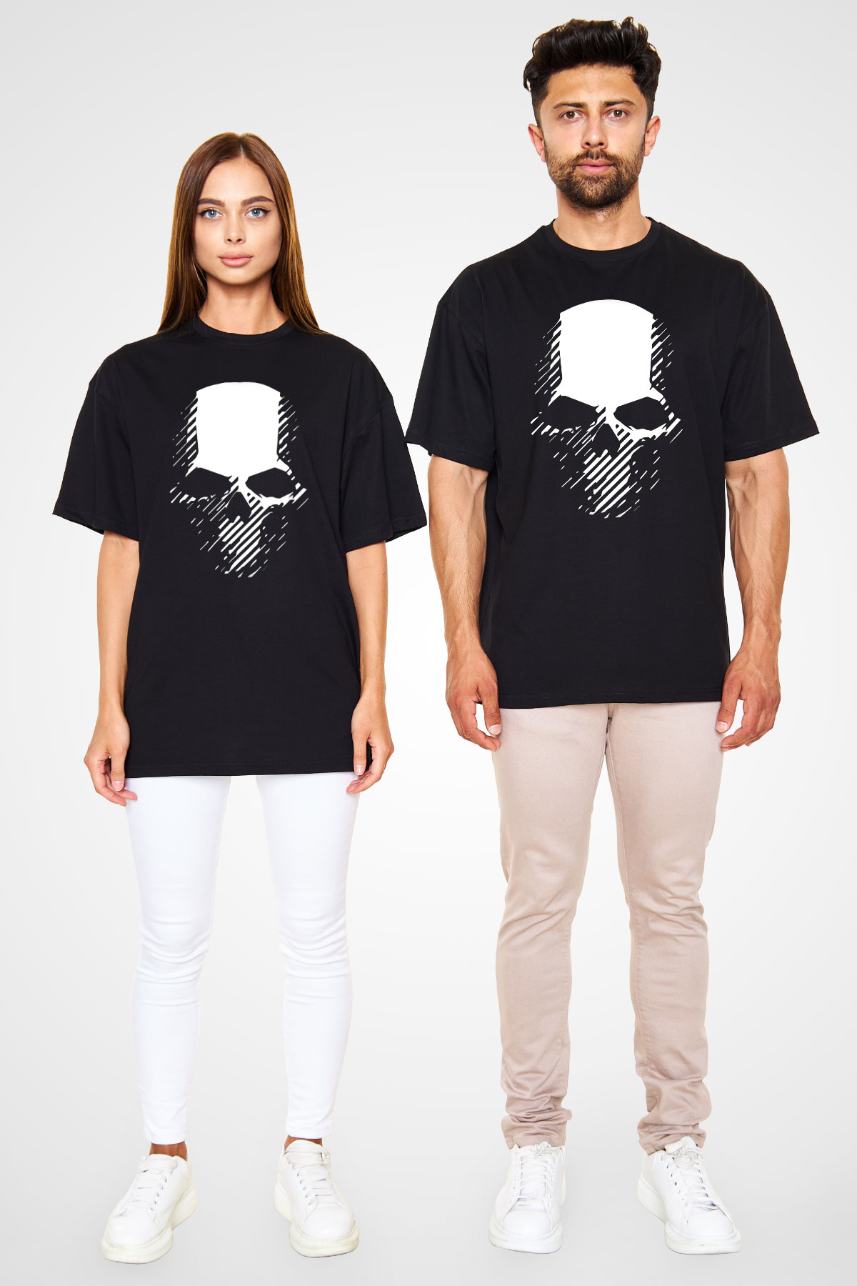 Ghost Recon Siyah Unisex Oversize Tişört T-Shirt