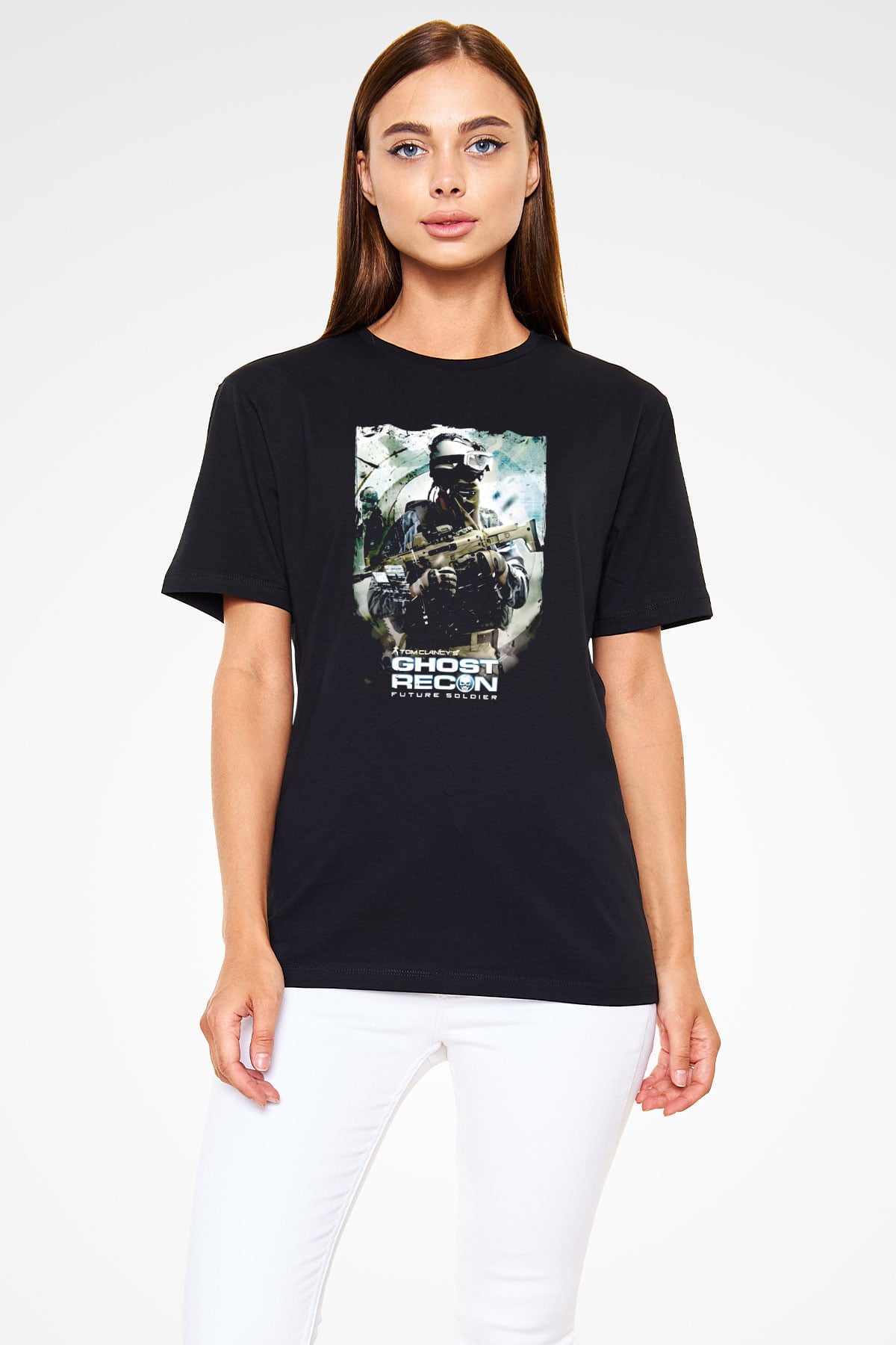 Ghost Recon Siyah Unisex Tişört T-Shirt
