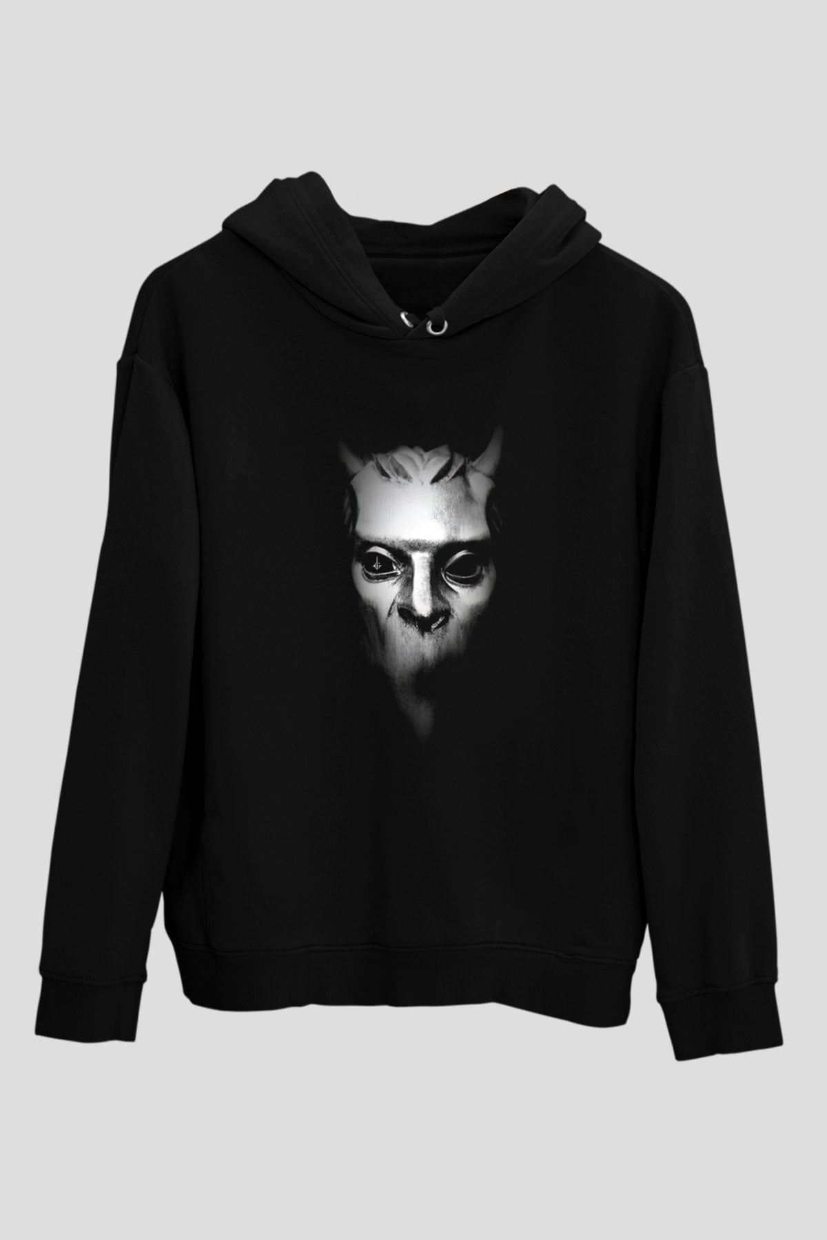 Ghost Siyah Unisex Hoodie