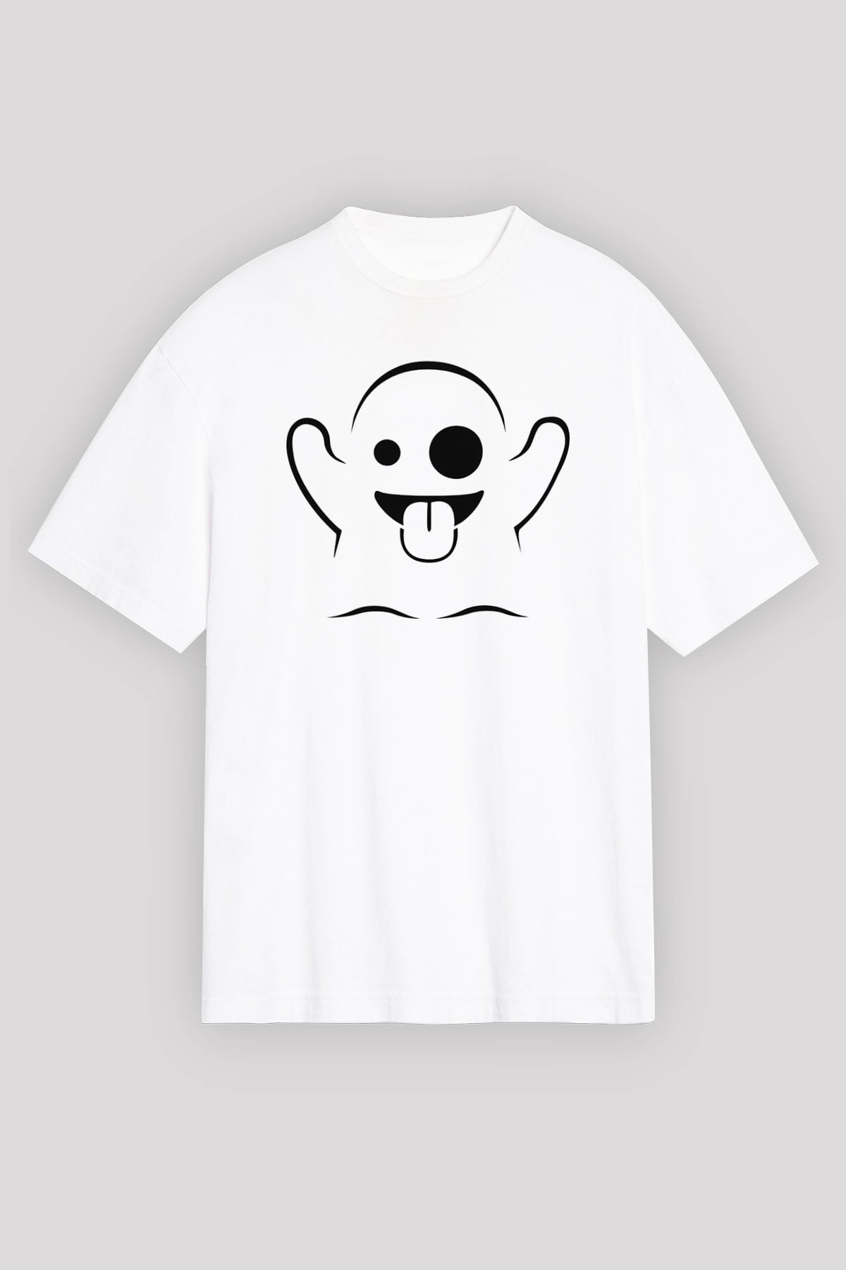 Ghostbusters Hayalet Avcıları Beyaz Unisex Oversize Tişört T-Shirt