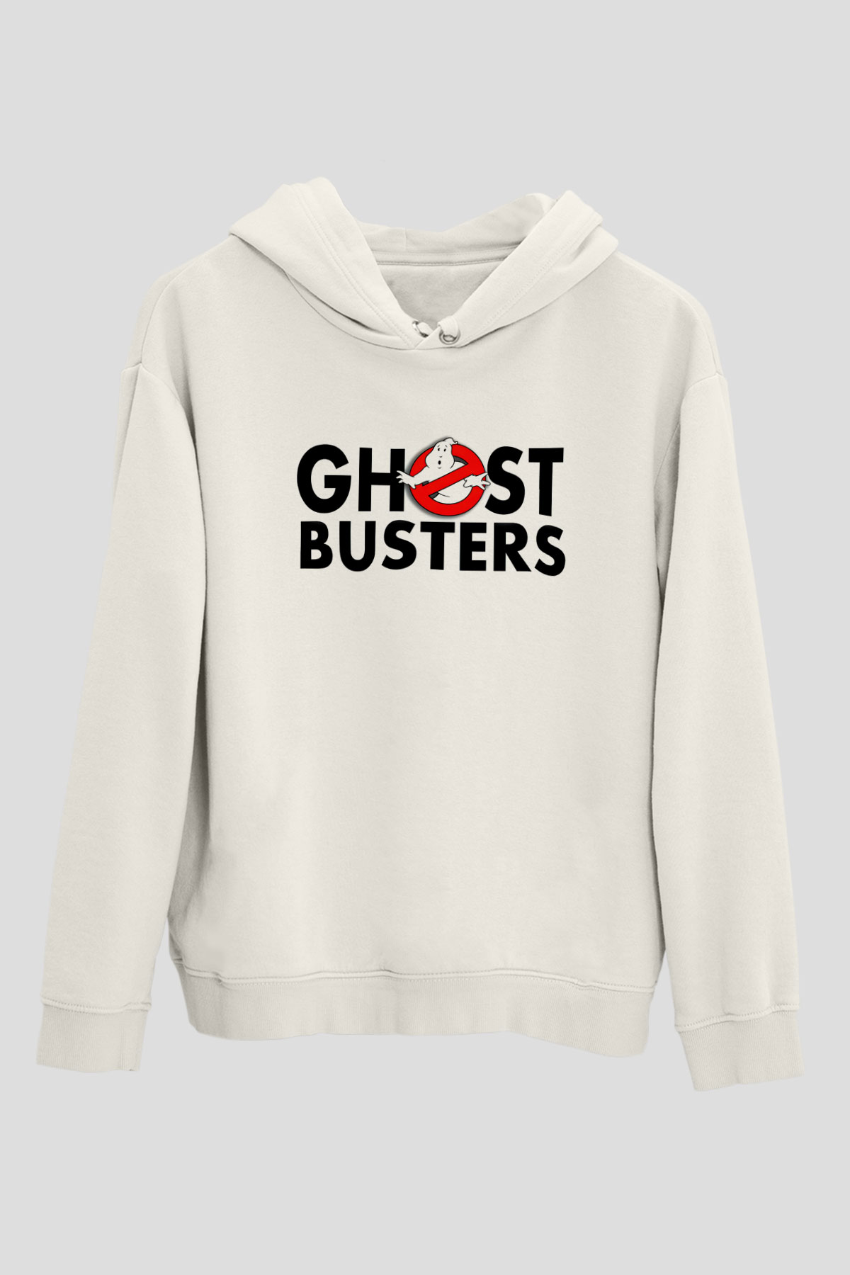 Ghostbusters Hayalet Avcıları Beyaz Unisex Hoodie